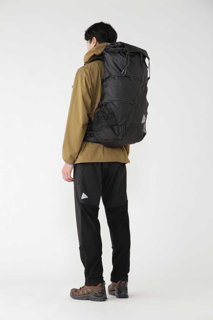 And Wander and wander Ecopak X Pac 45L Backpack Black Zip From Japan Size ONE SIZE - 9 Thumbnail