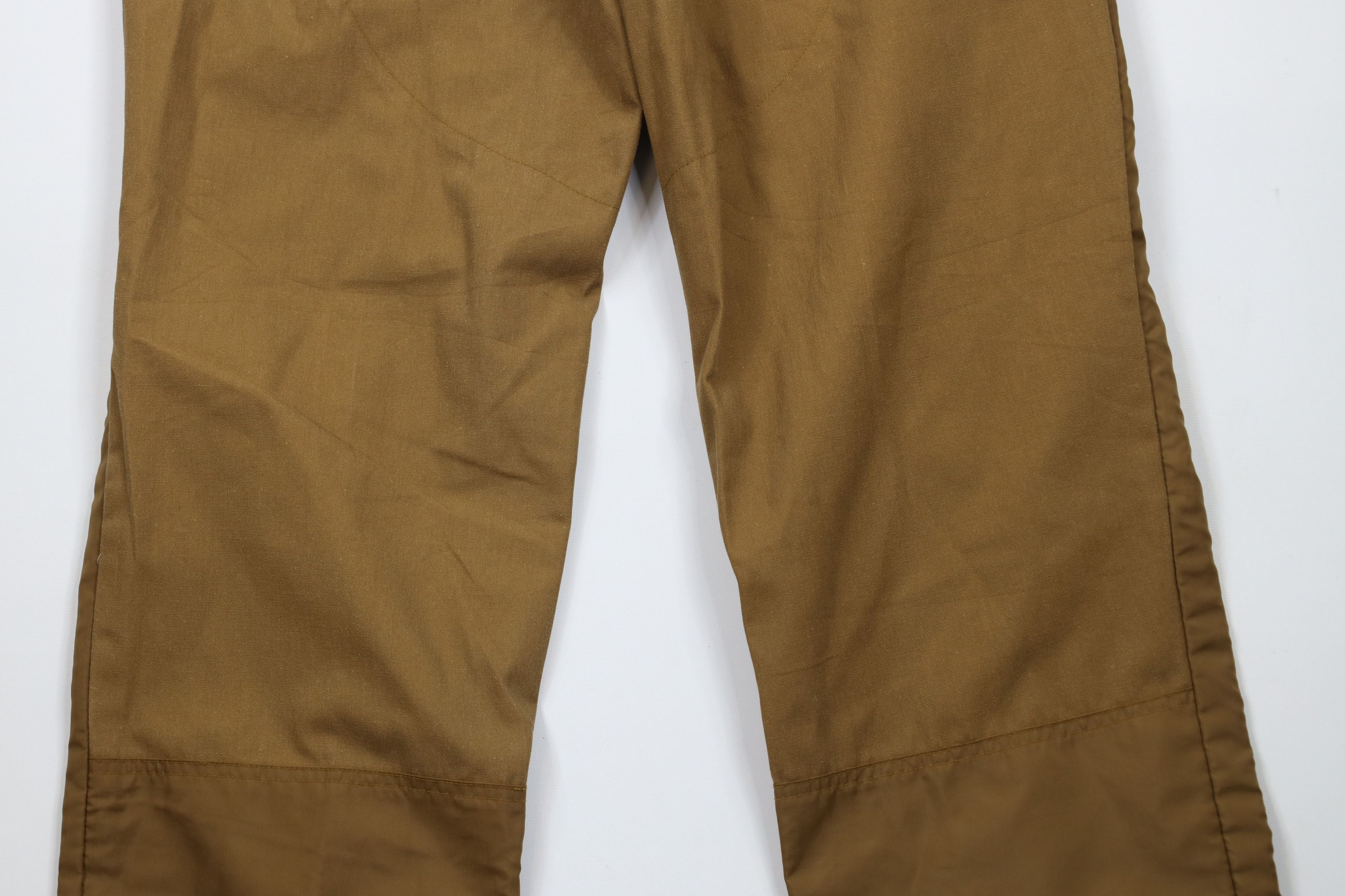 Vintage Vintage 90s Streetwear Hunting Field Brush Pants Brown Size US 32 / EU 48 - 11 Thumbnail