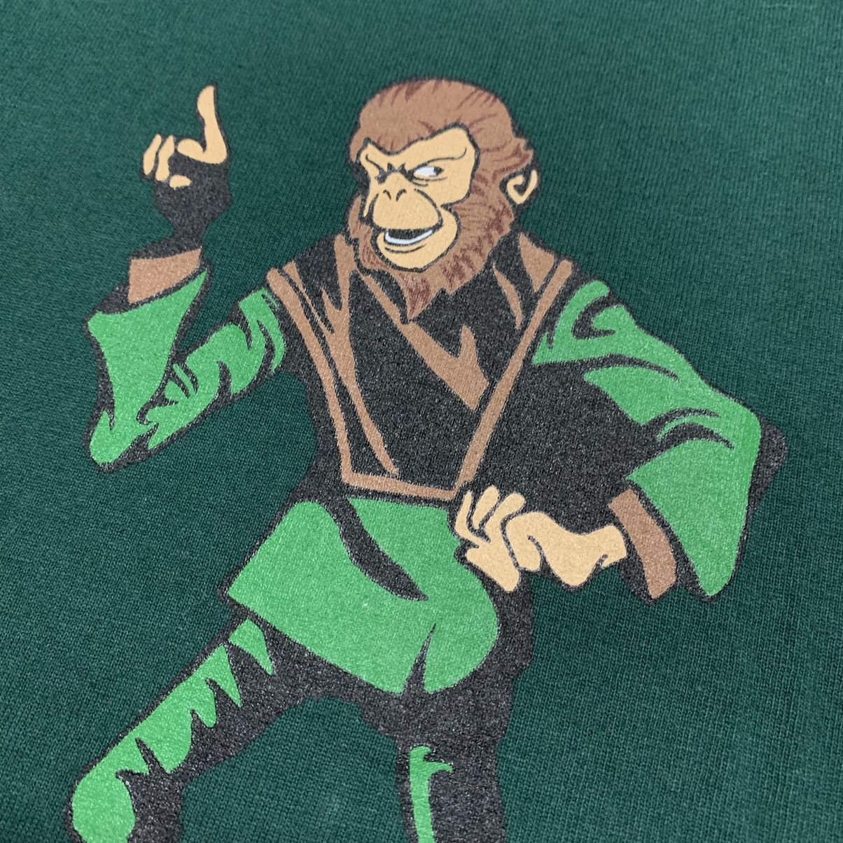 Bape Bape XL Busy Works Bathing Ape Graphic Green Tee Size US XL / EU 56 / 4 - 4 Thumbnail