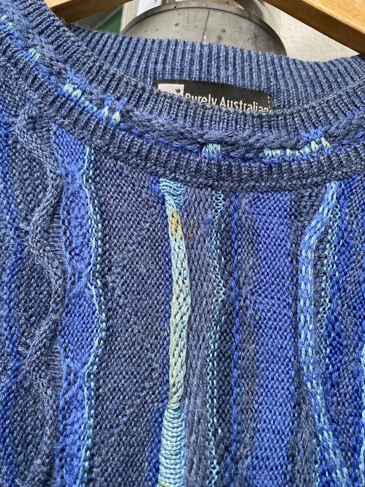 Designer × Vintage Vintage Cableknit Sweater lik Coogi Size US L / EU 52-54 / 3 - 5 Thumbnail