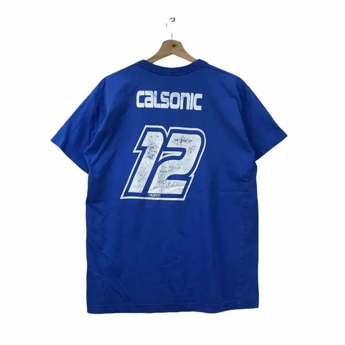 Vtg CALSONIC RACING TEAM Nissan Motorsport Impul Tee Shirt