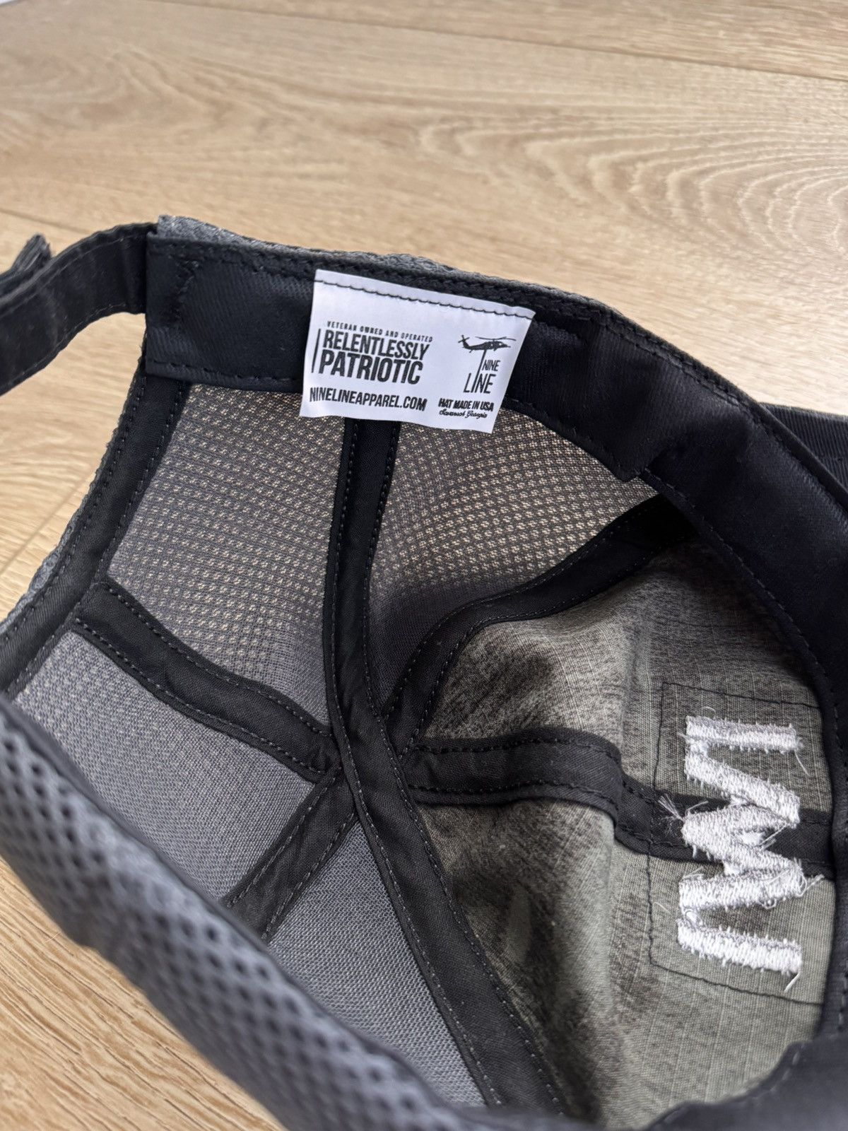 Other IWI Trucker Hat - Nine Line Apparel - Black Camo Size ONE SIZE - 4 Thumbnail