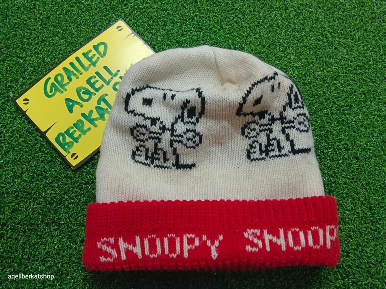 Vintage VTG 90s Peanuts Snoopy Beanie Size ONE SIZE - 1 Thumbnail