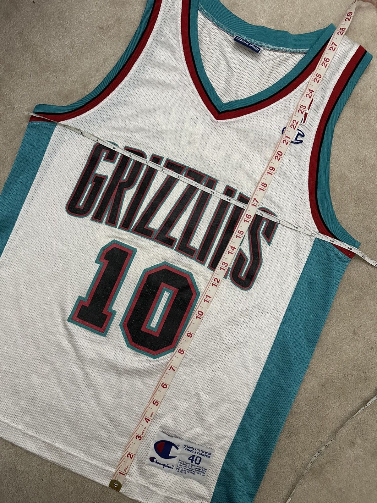 Champion Vintage 90s Mike Bibby Vancouver Grizzlies Champion Jersey M Size US M / EU 48-50 / 2 - 9 Thumbnail