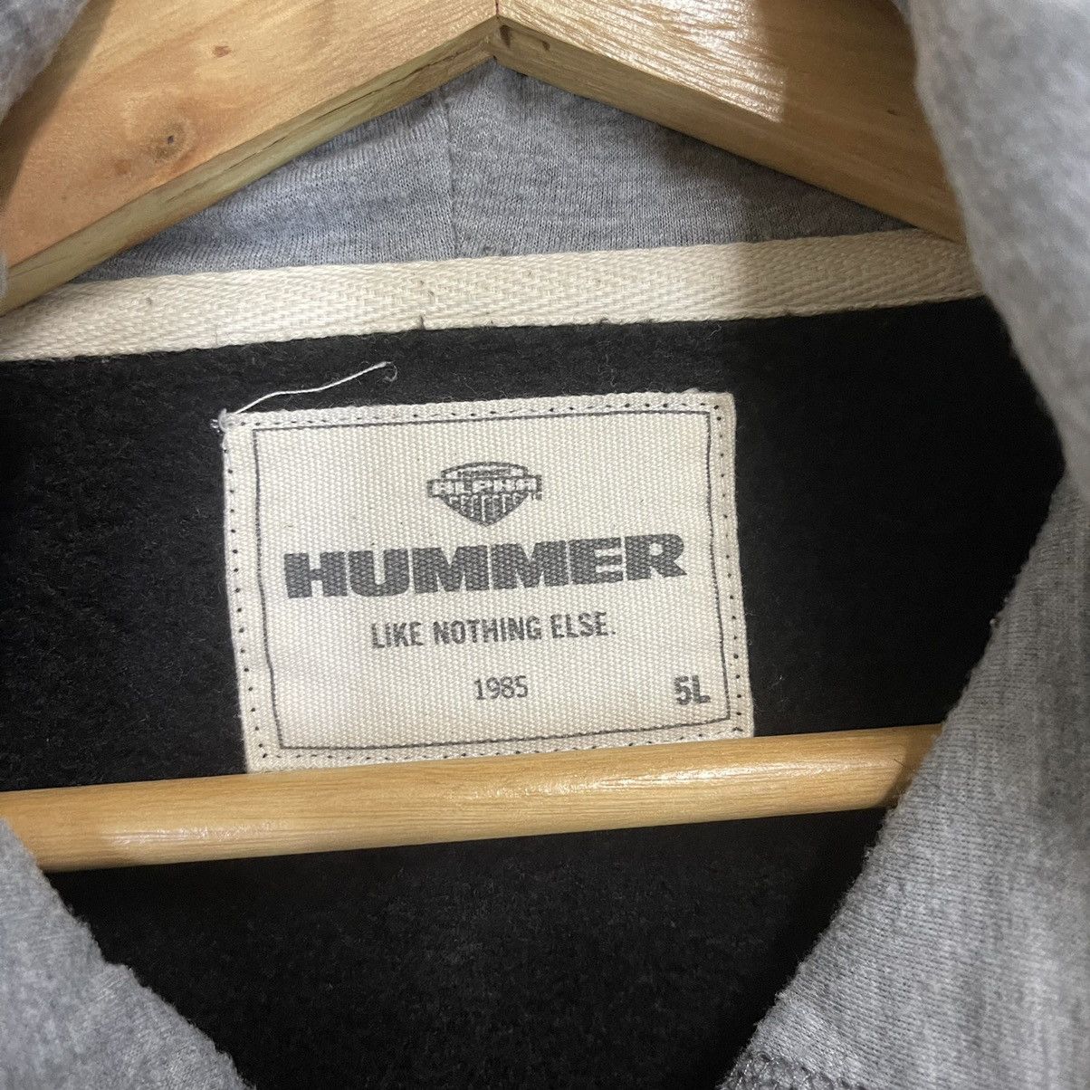 Japanese Brand Hummer H-1 Big Logo Fullzip Hoodies Size 2XL Size US XXL / EU 58 / 5 - 9 Thumbnail