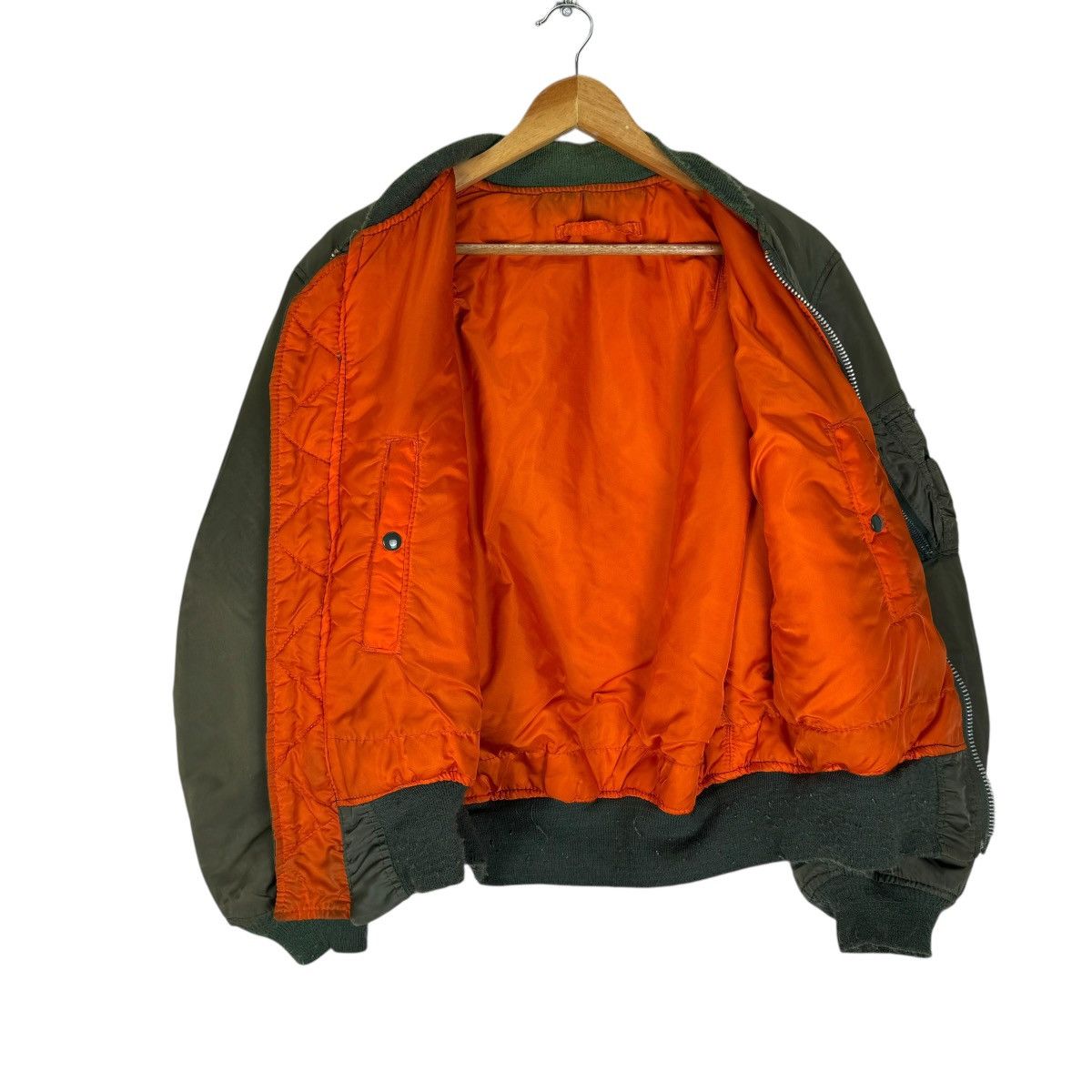 Alpha Industries ☀️ALPHA INDUSTRIES MA-1 FLYERS BOMBER JACKET Size US L / EU 52-54 / 3 - 5 Thumbnail