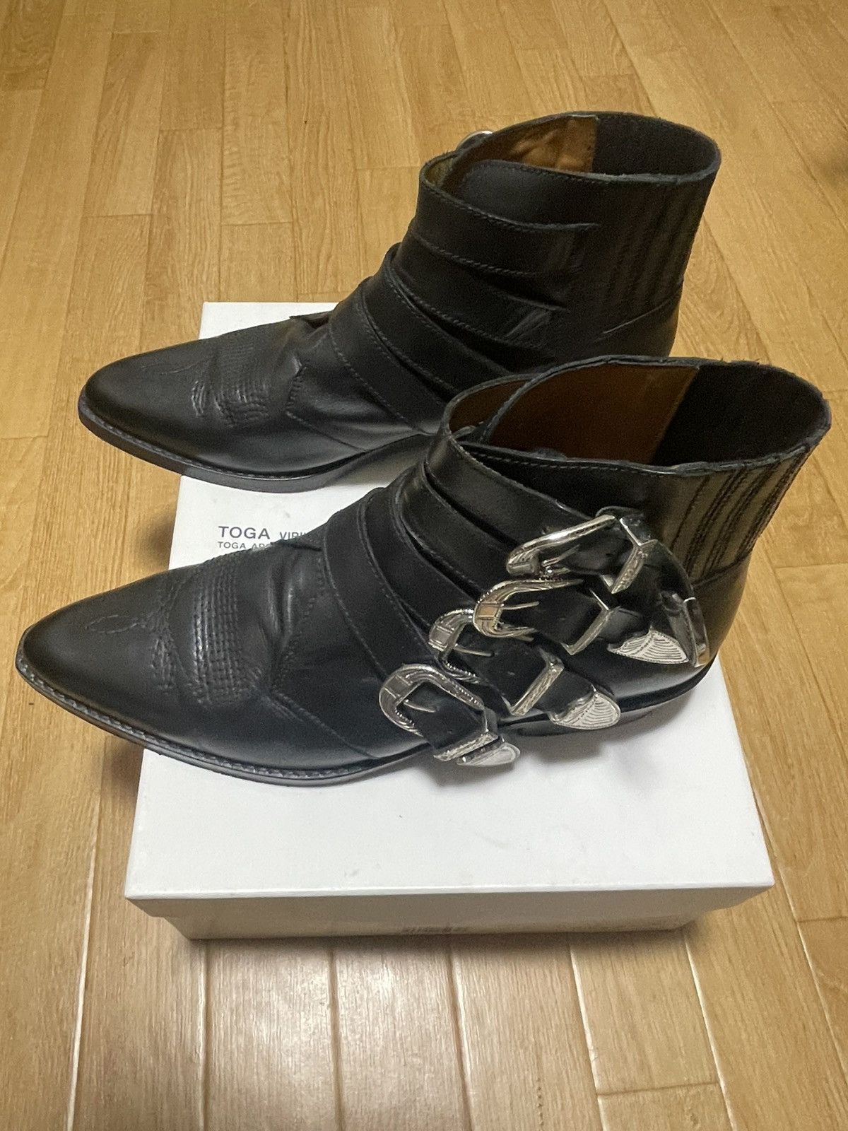 TOGA VIRILIS TOGA VIRILIS buckle boots Size US 9 / EU 42 - 3 Thumbnail