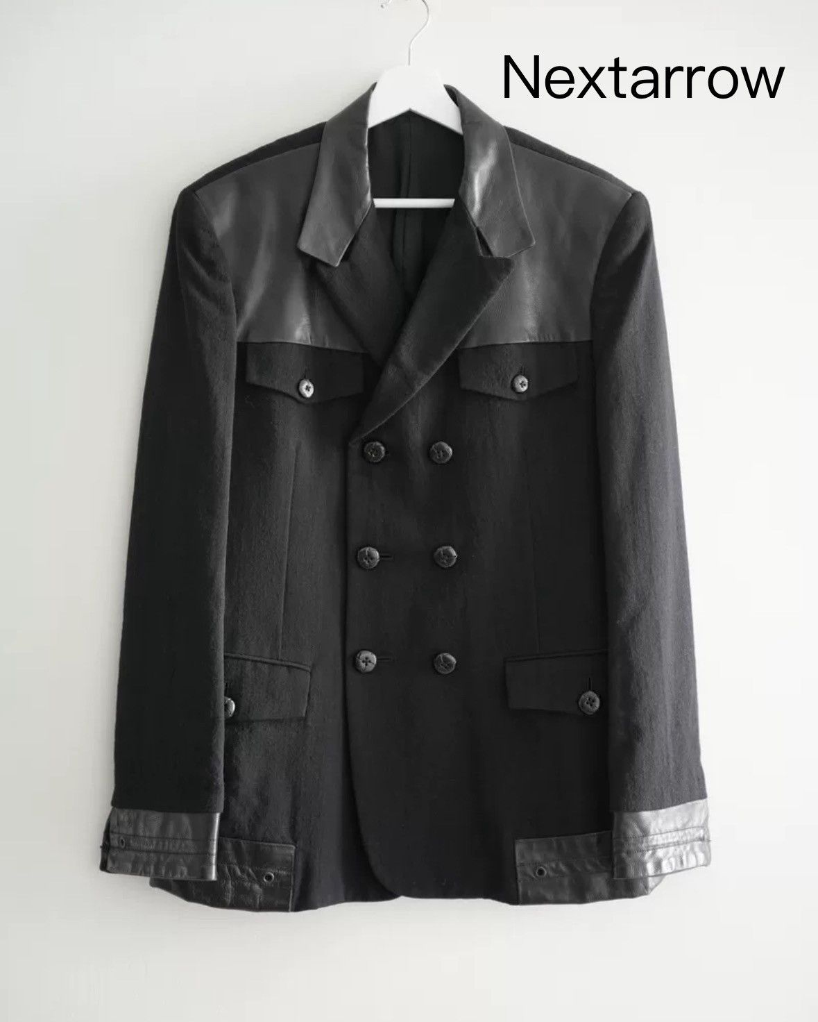 Yohji Yamamoto Yohji Yamamoto 08aw Double-breasted Suit 2412-Nextarrow Size US M / EU 48-50 / 2 - 1 Thumbnail