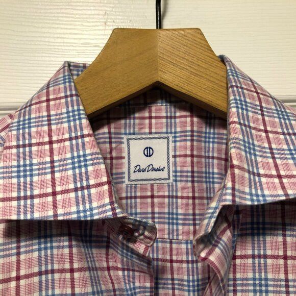 David Donahue david Donahue men's multicolor cotton casual shirt size: XL Size US XL / EU 56 / 4 - 3 Thumbnail