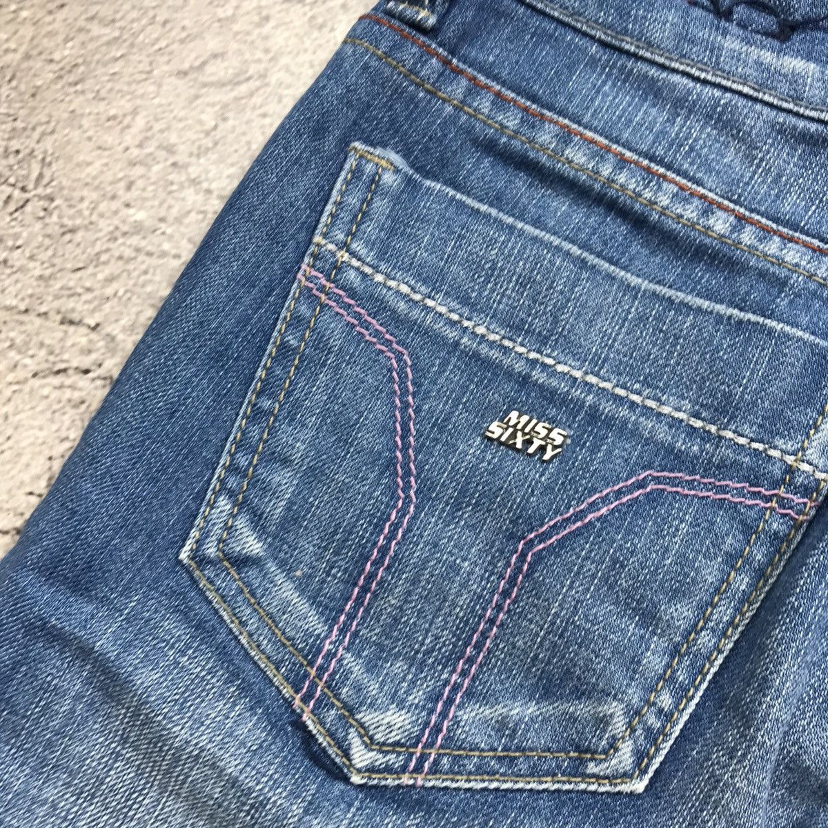 Vintage Vintage 90s Faded Distressed Baggy Jeans Grunge Skate 28 Size 28" / US 6 / IT 42 - 3 Thumbnail