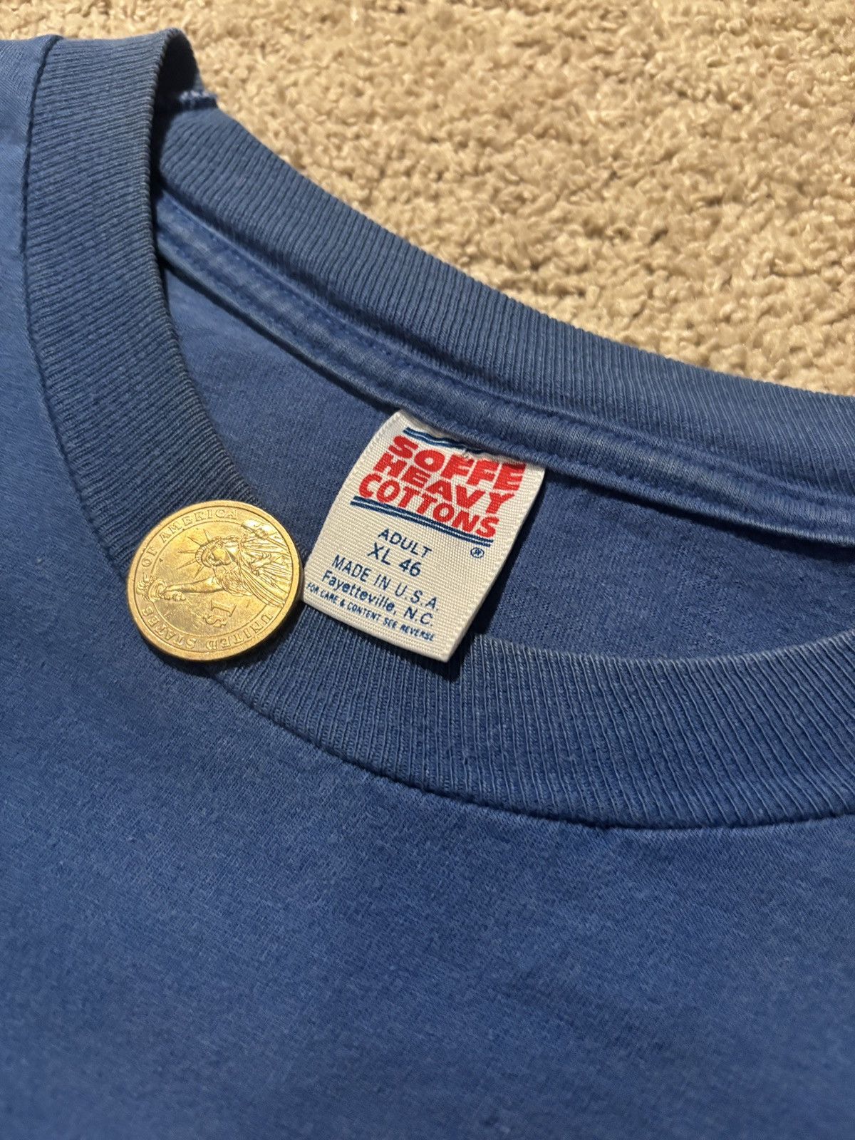 Soffe Vintage 1991 Duke Blue Devils National Champions Tee Size US XL / EU 56 / 4 - 2 Thumbnail