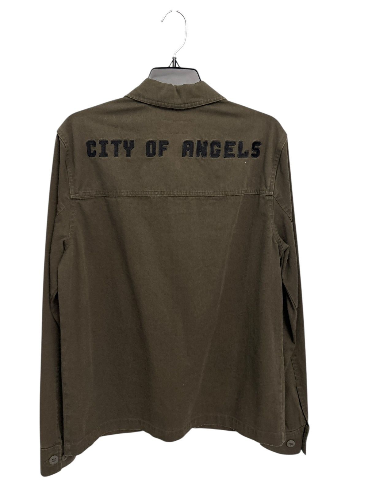Paige PAIGE Mens Military Green Faded Forest Dalton Jacket small Size US S / EU 44-46 / 1 - 4 Thumbnail
