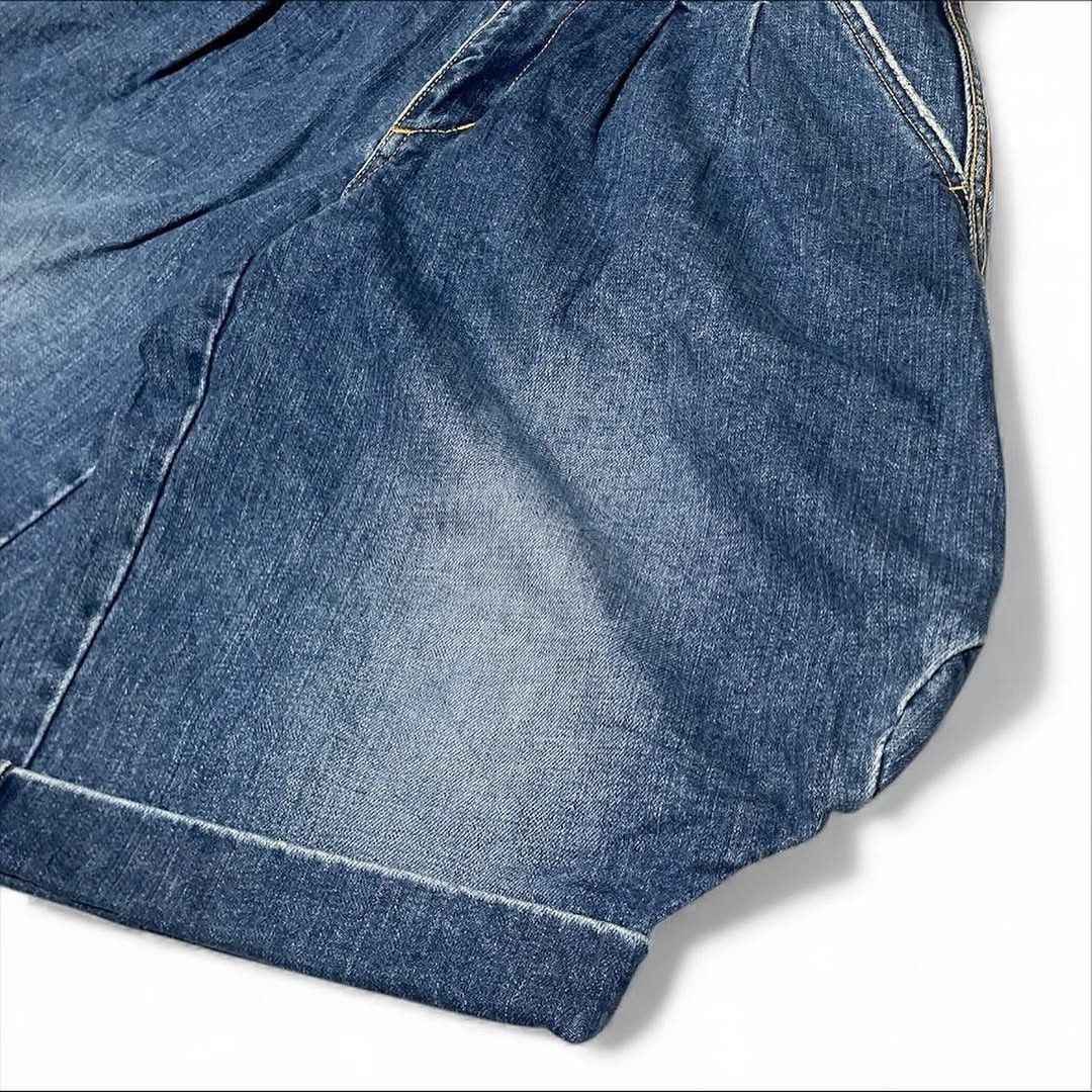 Issey Miyake Ne-net Issey Miyake Denim Short Balloon Pants Size US 30 / EU 46 - 5 Thumbnail