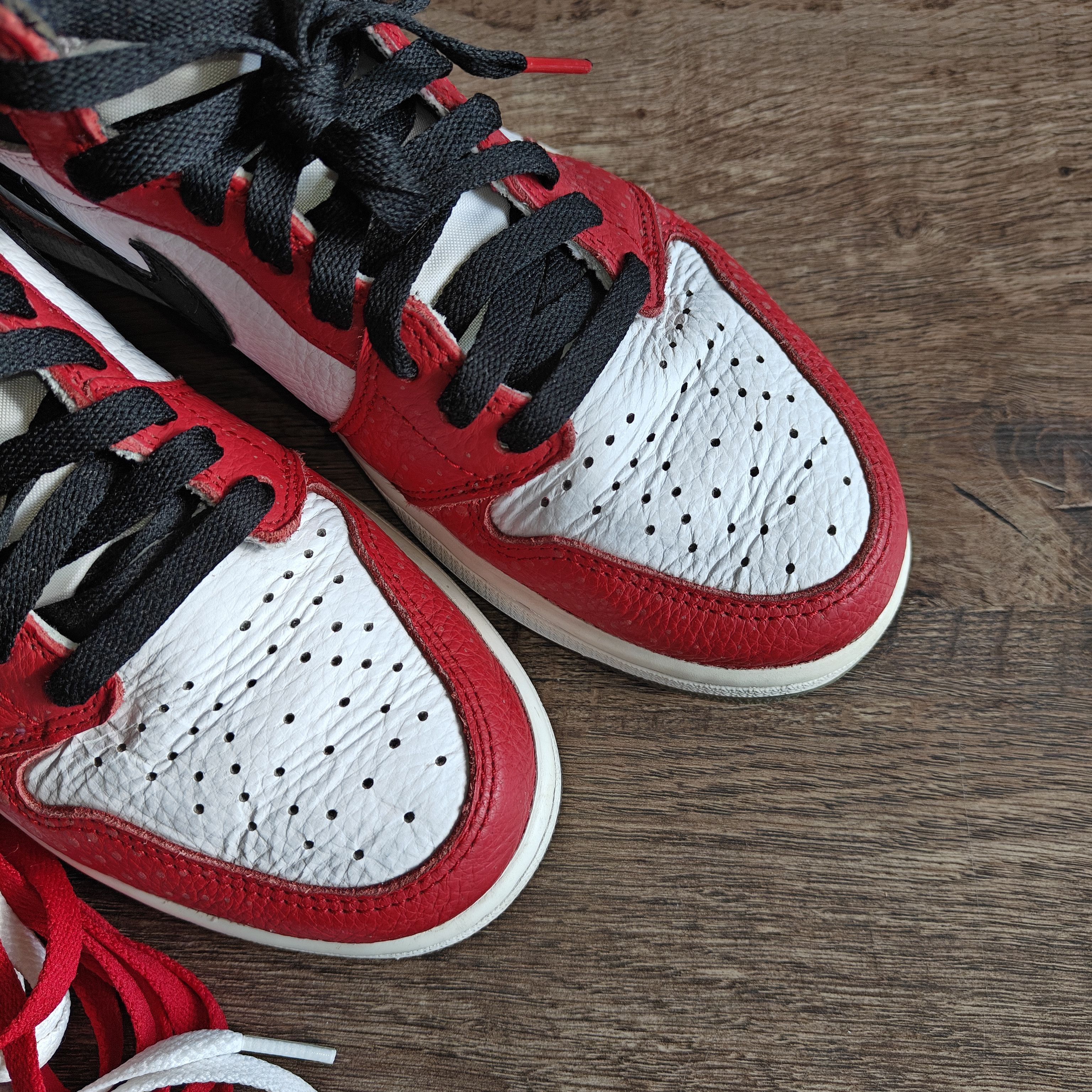Jordan Brand jordan 1 spiderman origin story - rare collab laces extra Size US 9.5 / EU 42-43 - 5 Thumbnail