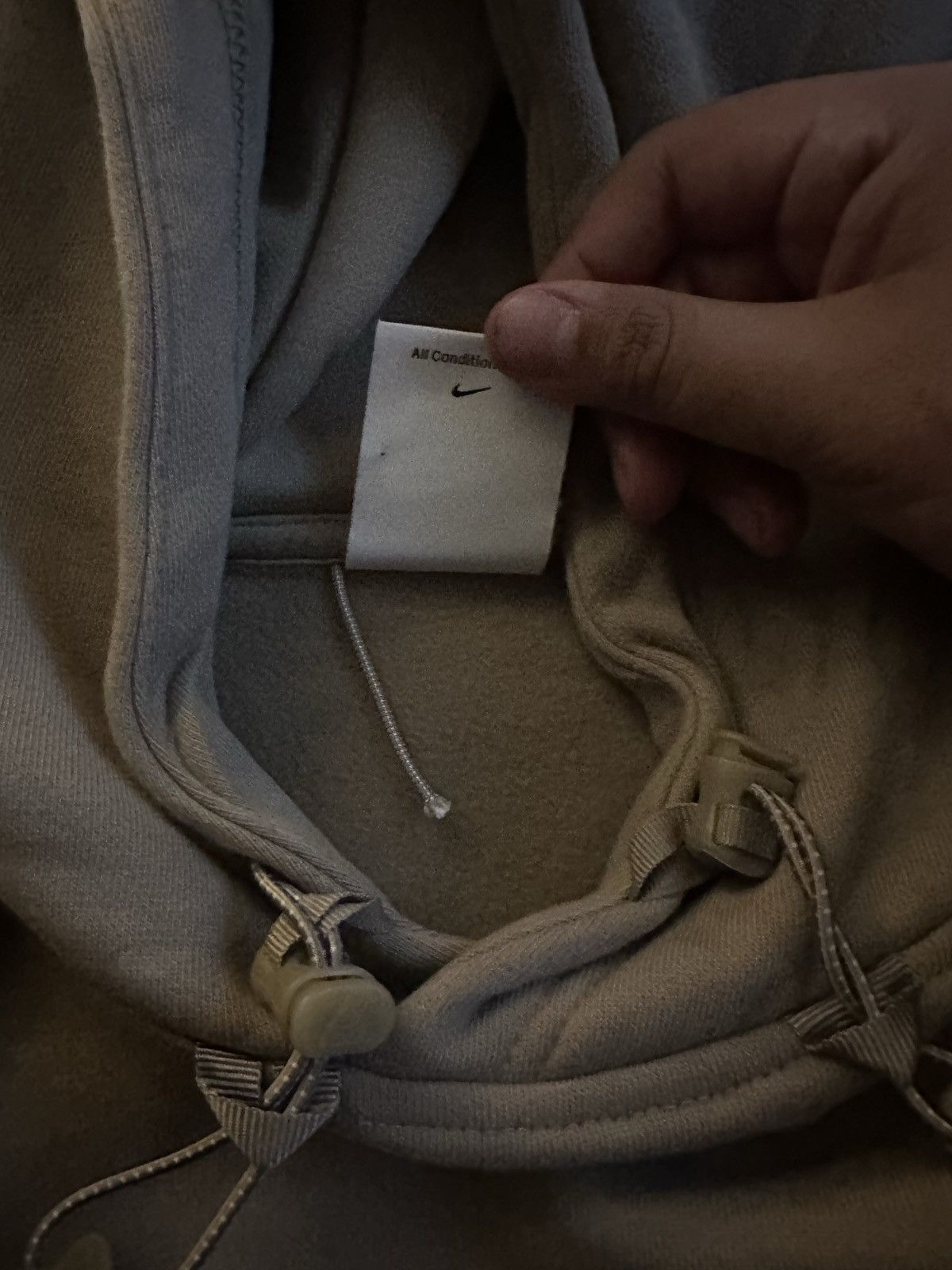 Nike × Nike ACG Nike ACG Beige Heavy Sweatshirt Size US L / EU 52-54 / 3 - 7 Thumbnail