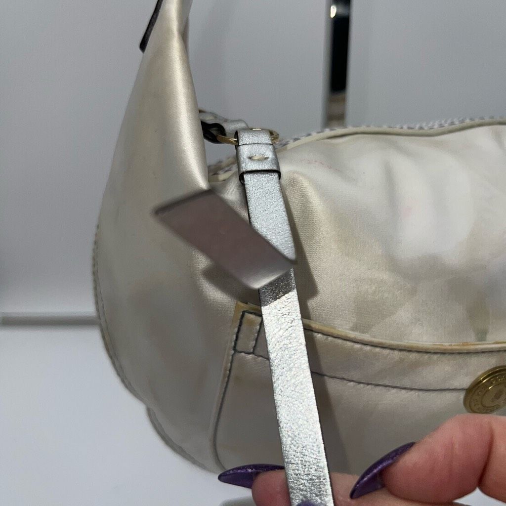 Coach Coach Vintage Ivory on White Signature Hobo Bag Size ONE SIZE - 8 Thumbnail