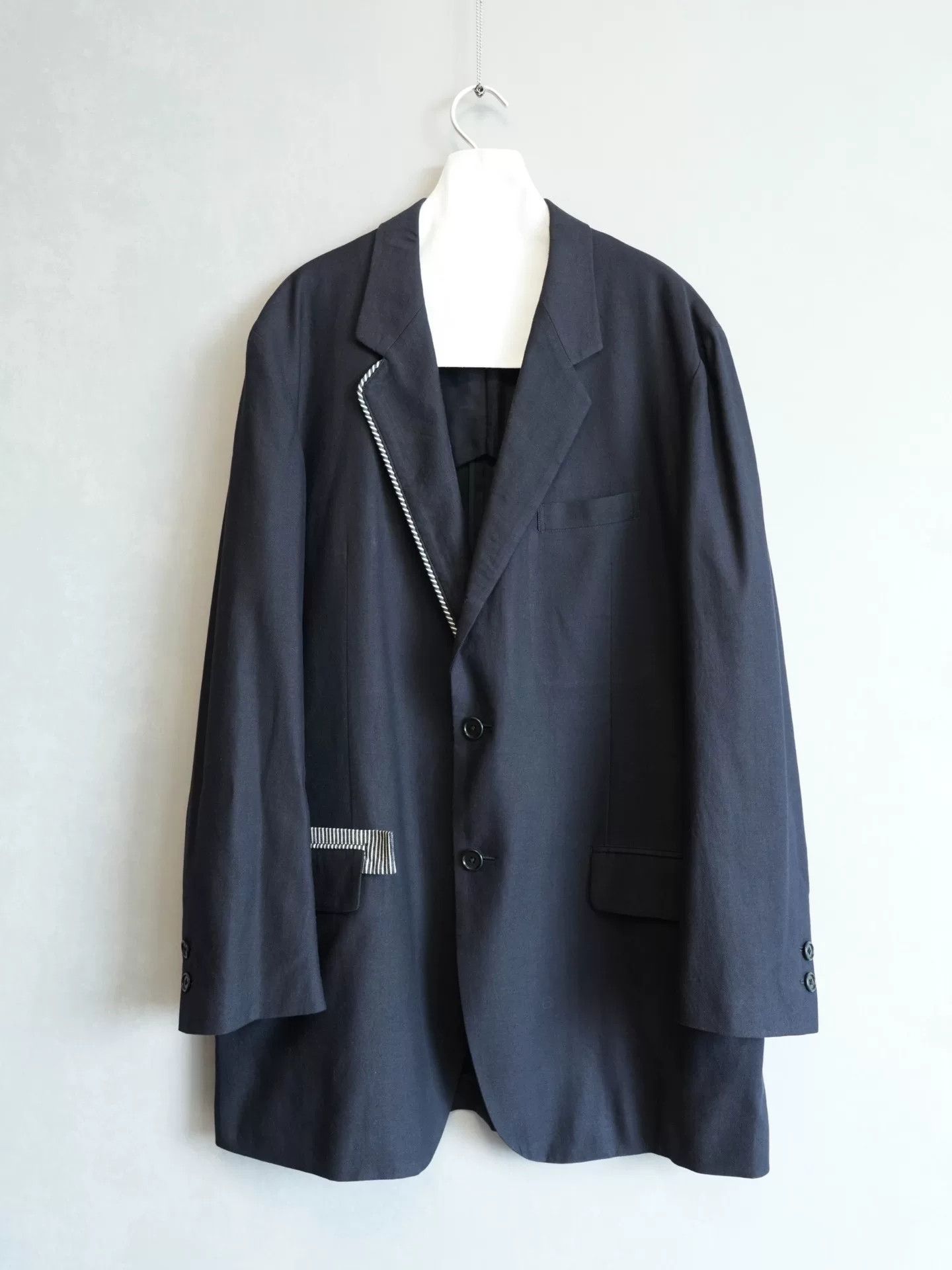 Yohji Yamamoto Yohji Yamamoto 10SS Striped Suit Size US XL / EU 56 / 4 - 1 Thumbnail