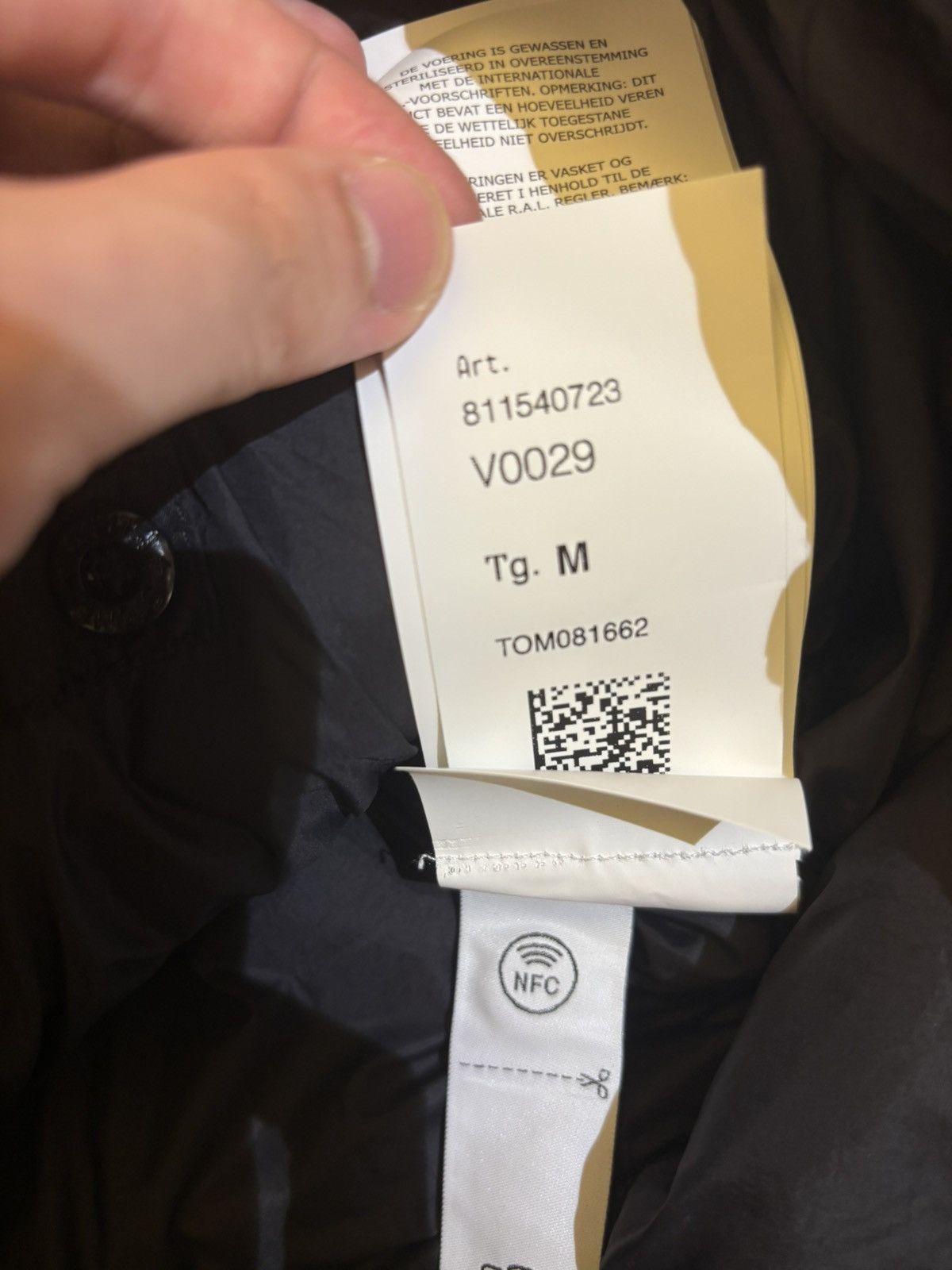 Stone Island Stone Island Garment Dyed Crinkle Reps R-Ny Down Puffer Size US M / EU 48-50 / 2 - 6 Thumbnail