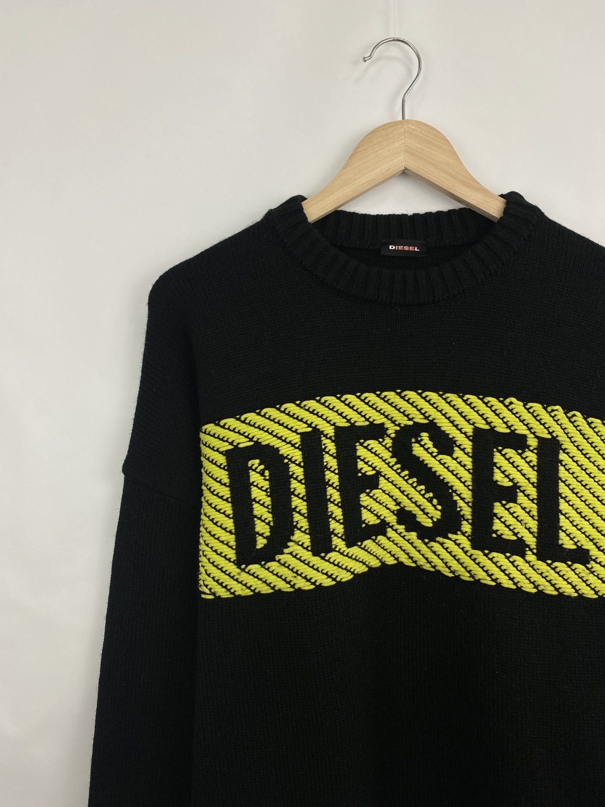 Diesel Vintage Diesel Sweater Hype rare retro Y2K Size US XL / EU 56 / 4 - 2 Thumbnail