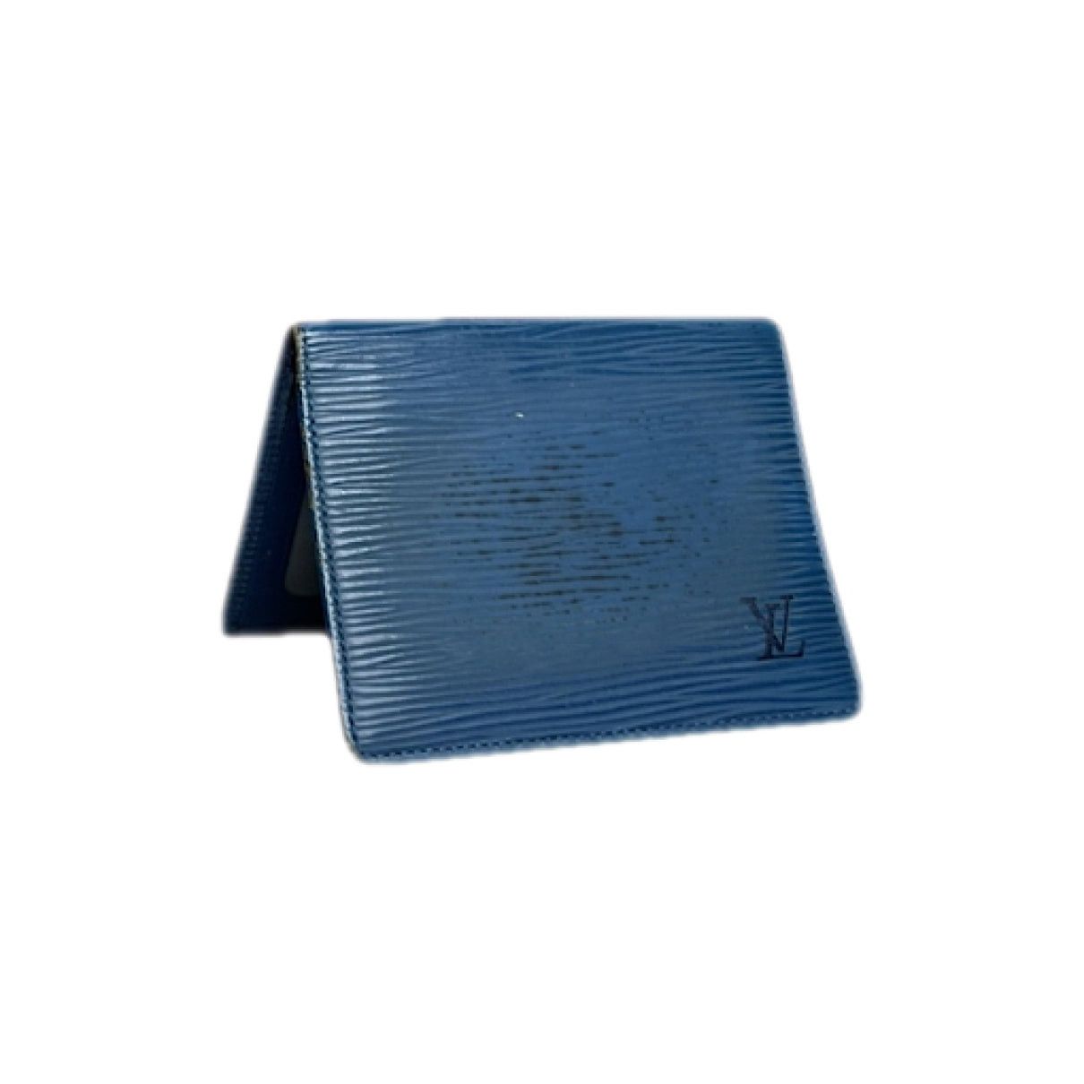 Louis Vuitton Blue Leather Purse Size ONE SIZE - 1 Thumbnail