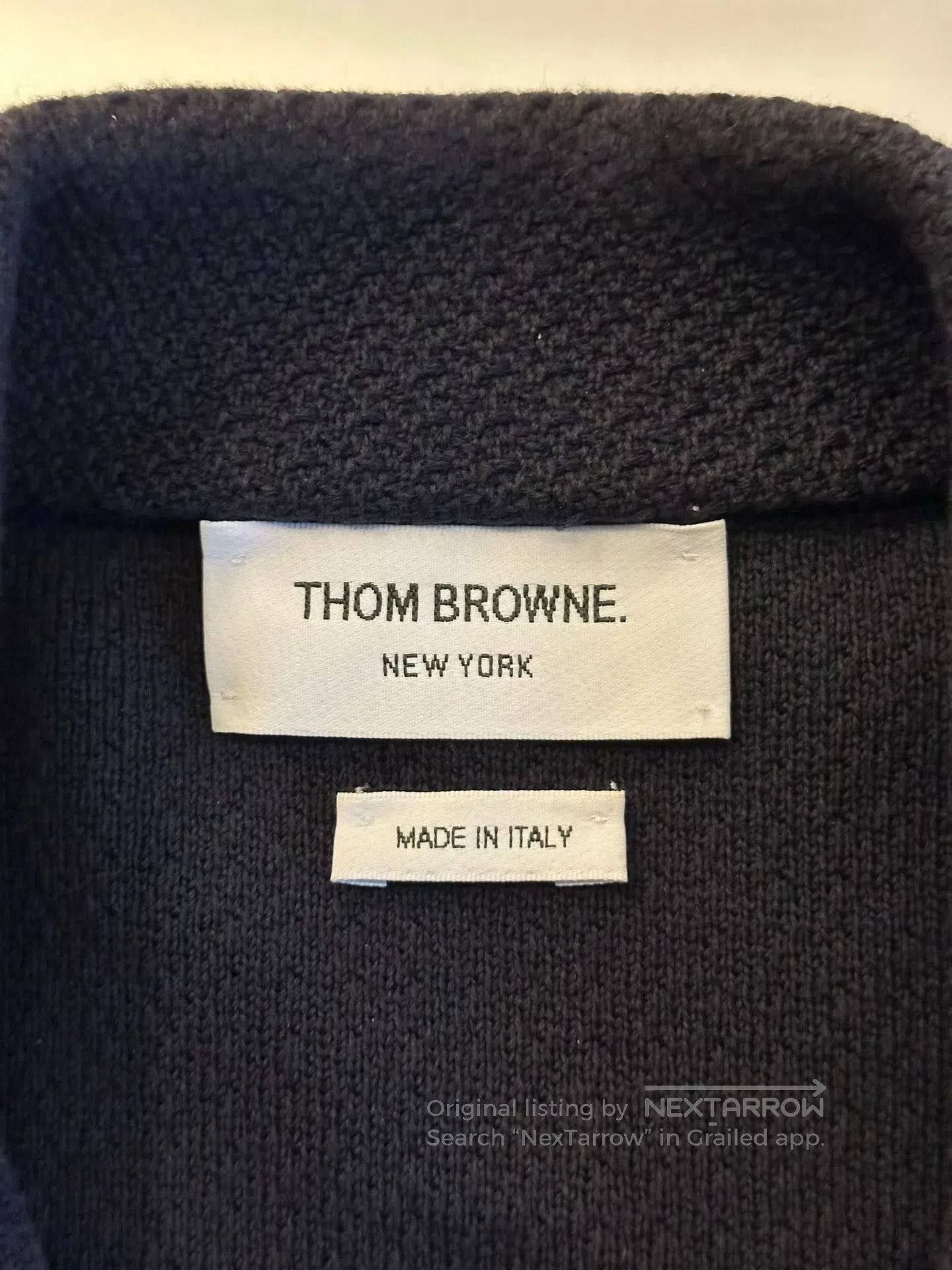 Thom Browne Thom Browne Double Sleeve Patch Color-Block Stripe Knit Ja Size US L / EU 52-54 / 3 - 3 Thumbnail