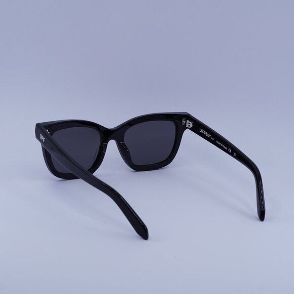 Off-White Off-White OERI143 LINCOLN 1007 Sunglasses Black Square Frame Size ONE SIZE - 8 Thumbnail