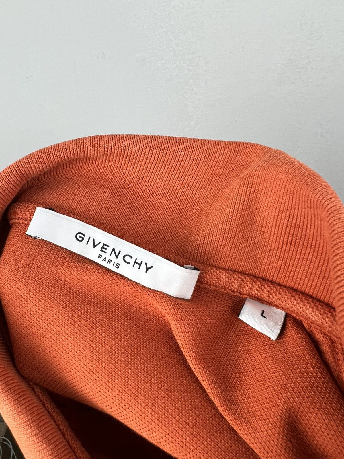 Designer × Givenchy Givenchy orange Polo shirt Size US L / EU 52-54 / 3 - 3 Thumbnail