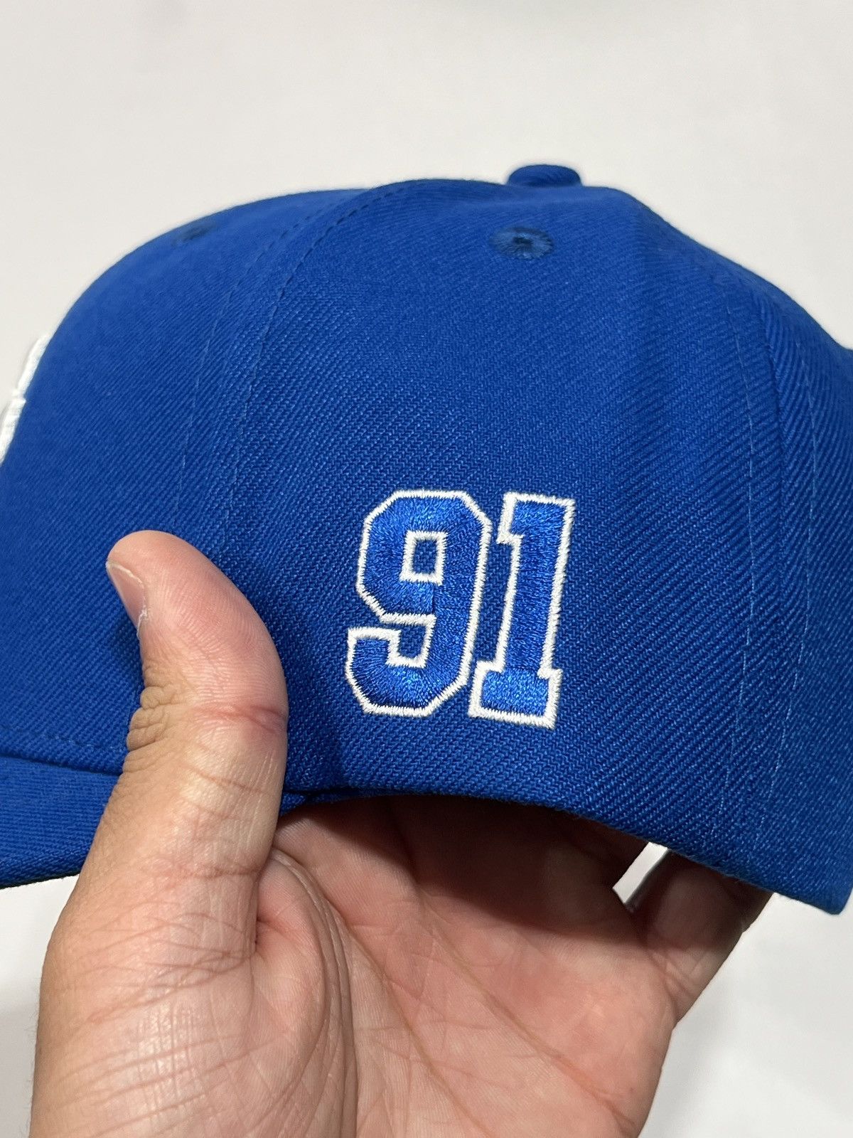 Eric Emanuel Eric Emanuel #91 Blue Cap Size ONE SIZE - 4 Thumbnail