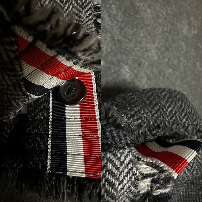 Thom Browne Thom Browne Patchwork woolen coat overcoat Size US XS / EU 42 / 0 - 7 Thumbnail
