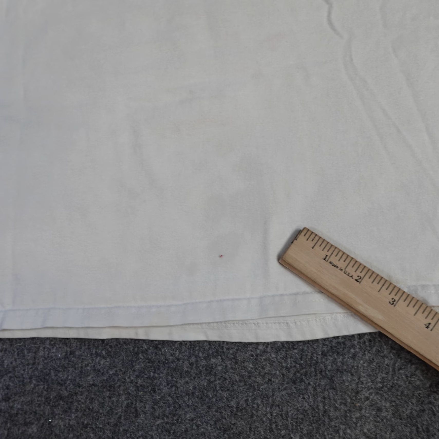 Vintage VINTAGE American Vintage NCI T-Shirt Short Sleeve Crew Neck White USA Made 1997 1990s Men M Size US M / EU 48-50 / 2 - 7 Thumbnail