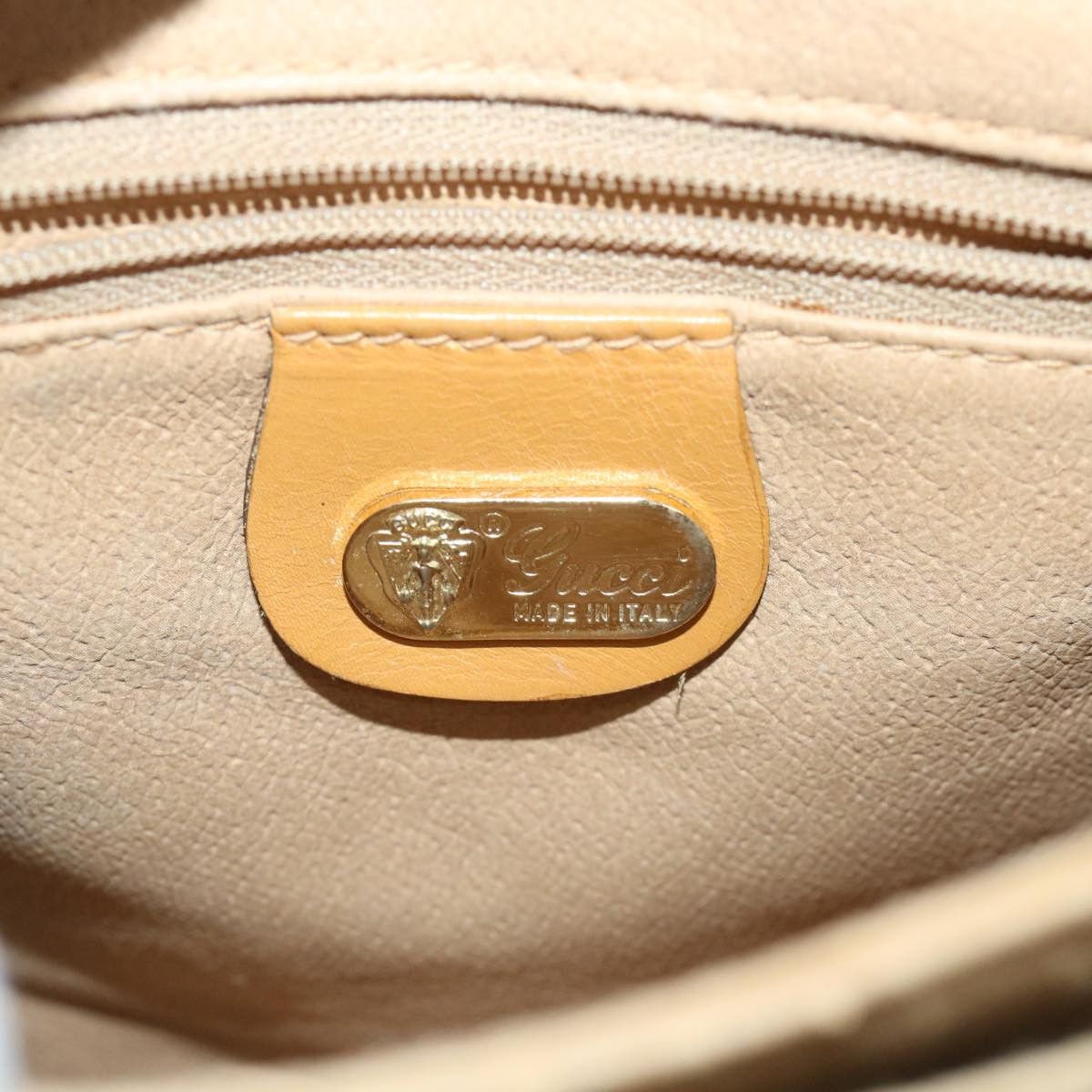 Gucci GUCCI Micro GG Canvas Shoulder Bag Pvc Leather Beige 007 92 Size ONE SIZE - 15 Thumbnail