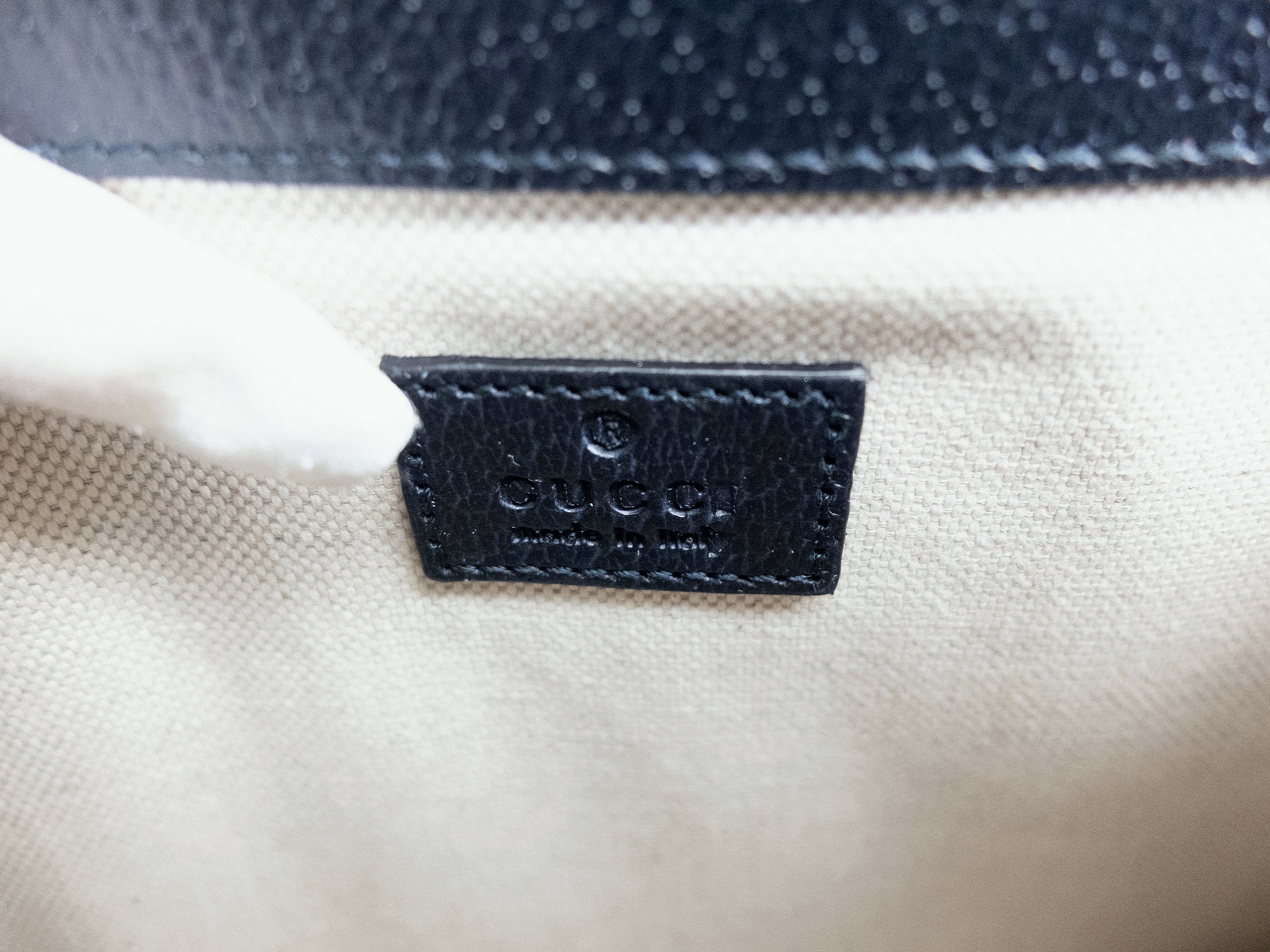 Gucci GUCCI Ophidia beige black GG Web canvas belt bag Size 90 Size ONE SIZE - 13 Thumbnail