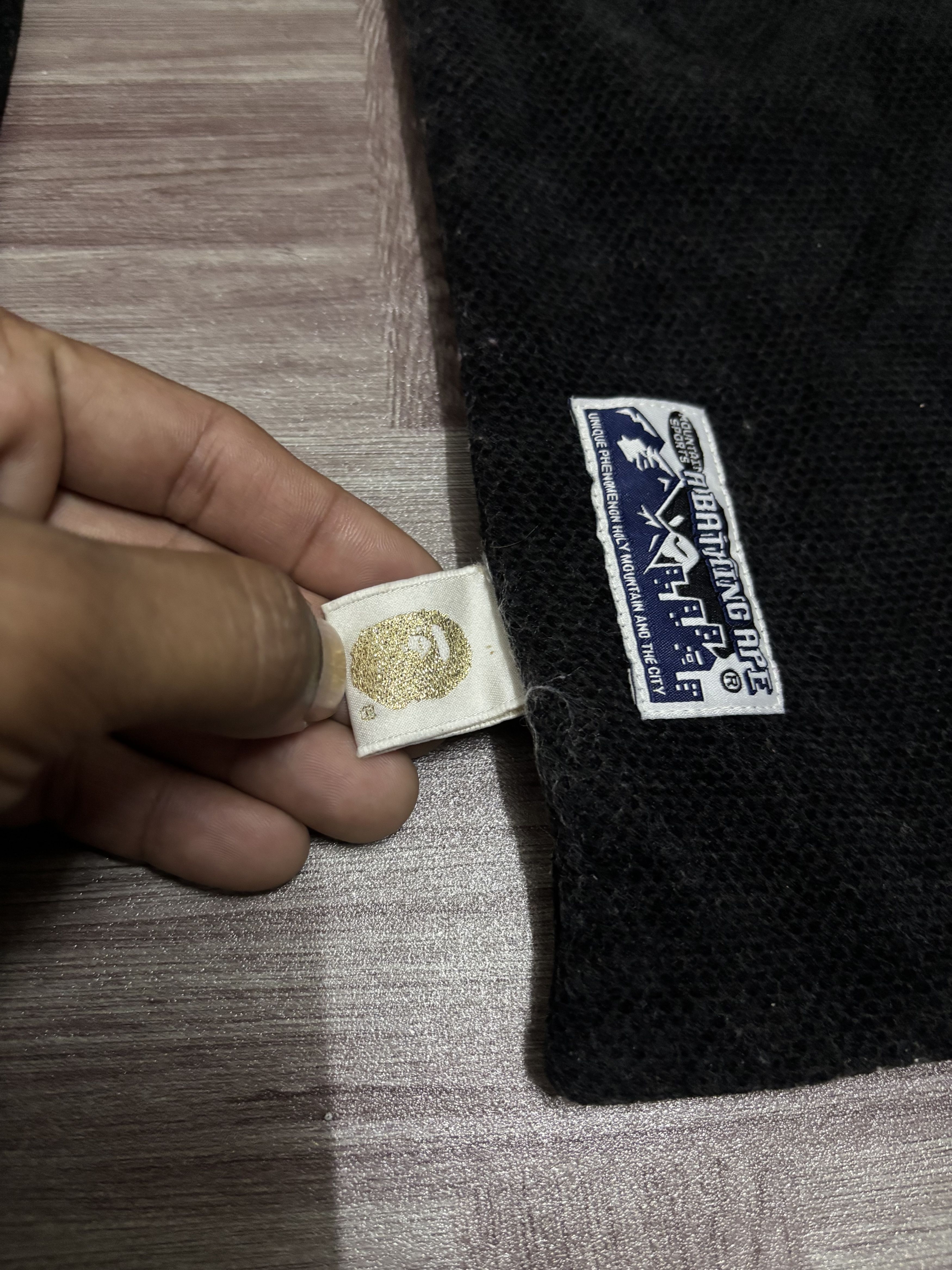 Bape A bathing ape muffler scarf Size ONE SIZE - 4 Thumbnail