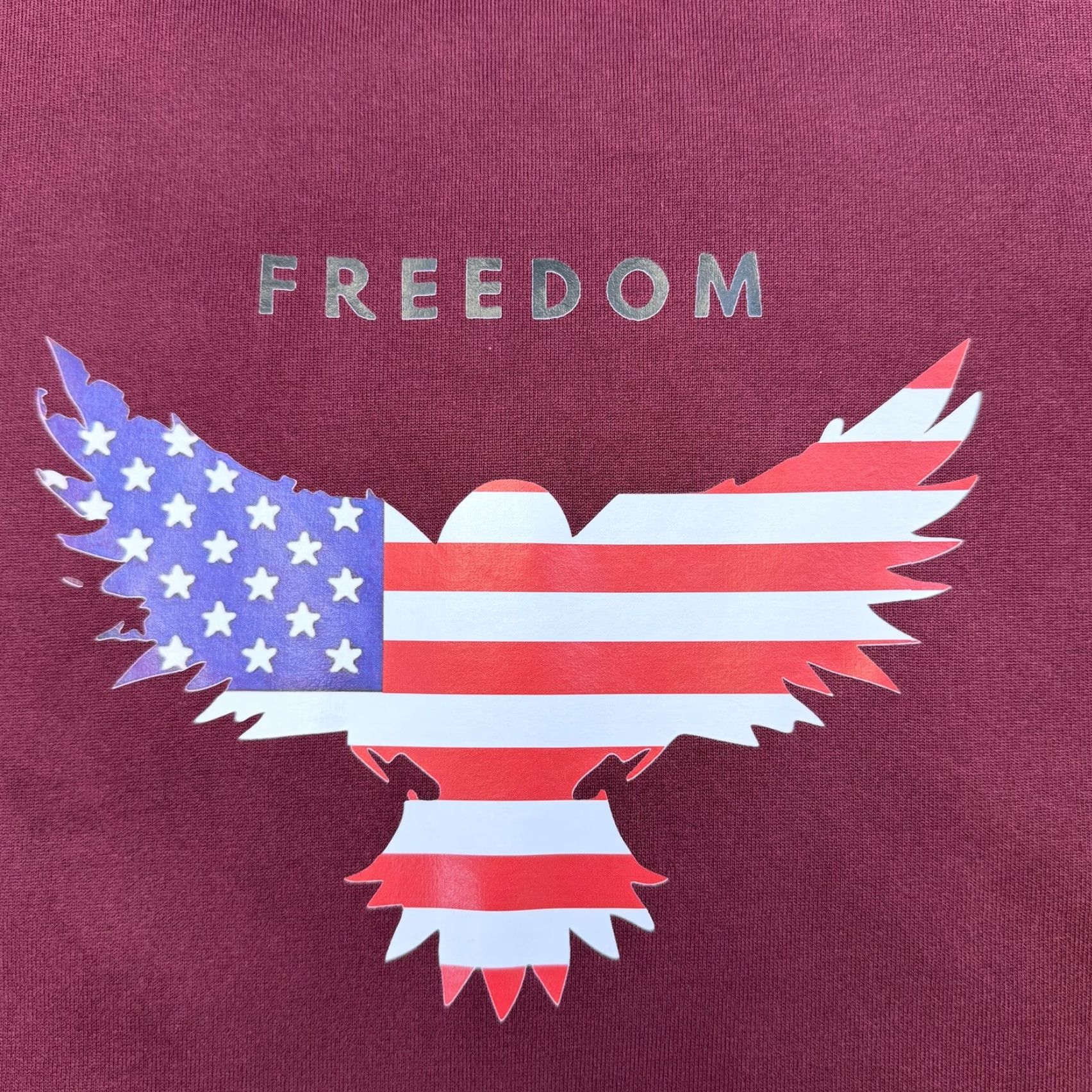 Vintage Charlie Kirk Eagle Hoodie Mens L Maroon Its All About Jesus Christian Shirt Hoodie Graphic Print Pullover Size US L / EU 52-54 / 3 - 4 Thumbnail