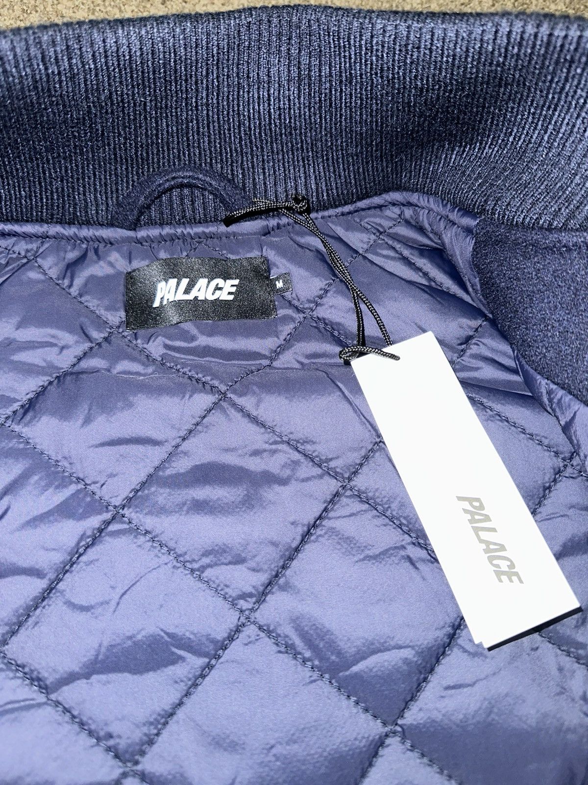 Palace Palace Saints Varsity Jacket Navy Size US M / EU 48-50 / 2 - 11 Thumbnail