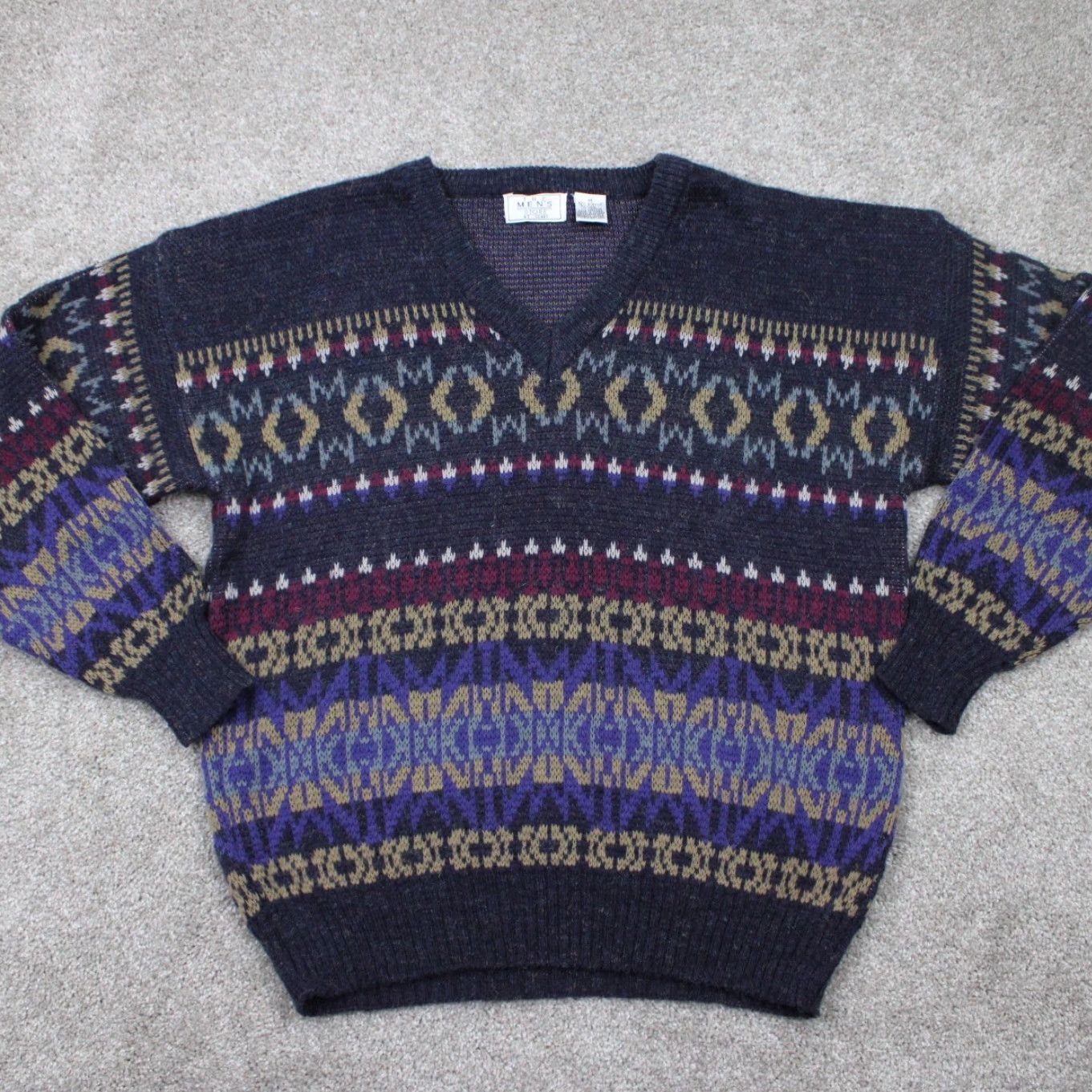 Sears VINTAGE Sears Mens Sweater Shirt? Size US M / EU 48-50 / 2 - 2 Thumbnail