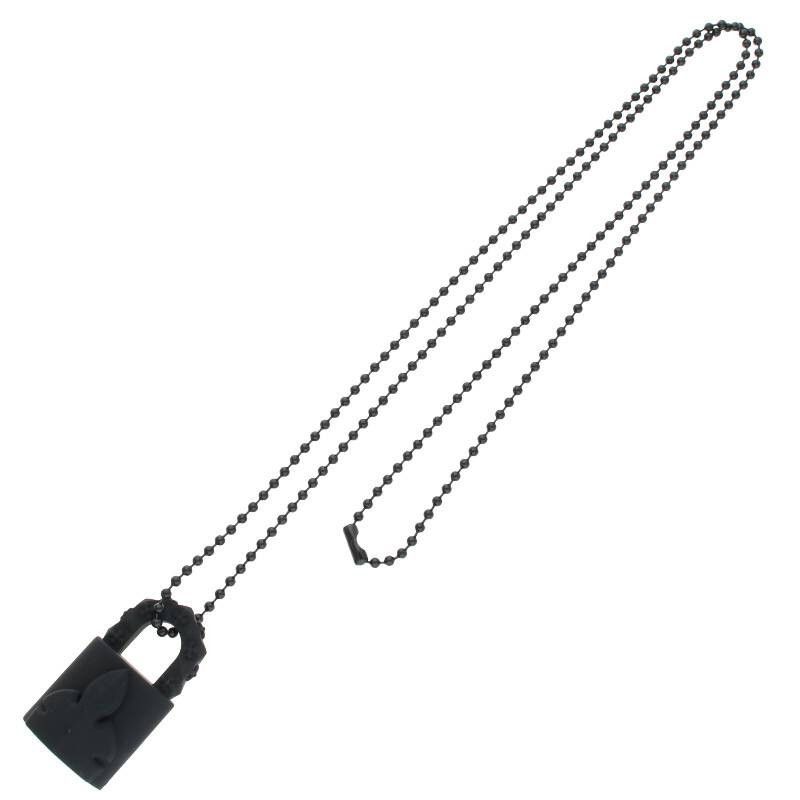 Chrome Hearts Chrome Hearts Rubber Padlock Necklace Size ONE SIZE - 4 Thumbnail
