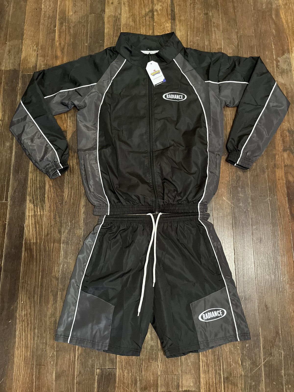 Nike y2k radiance windbreaker set black gray men’s large Size M / US 6-8 / IT 42-44 - 25 Thumbnail