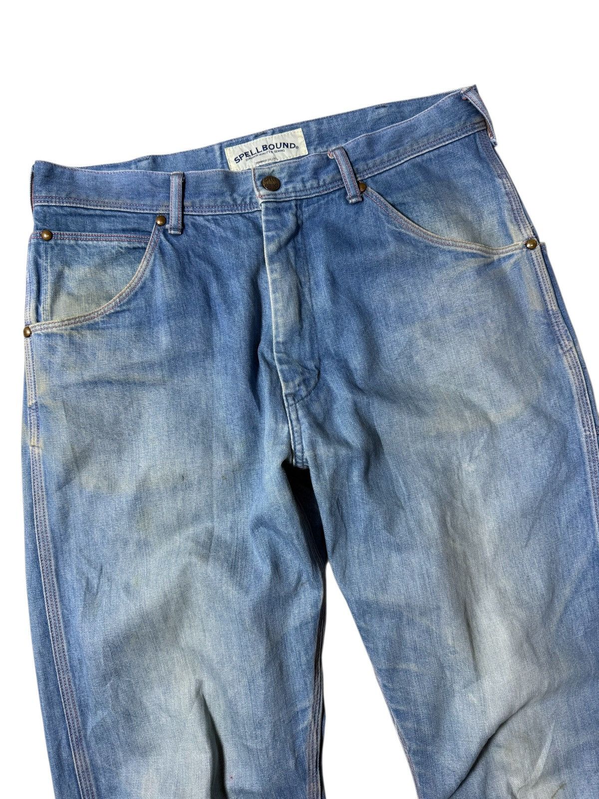 Spellbound Spellbound Japan Denim Jeans Workwear Style Size US 32 / EU 48 - 3 Thumbnail