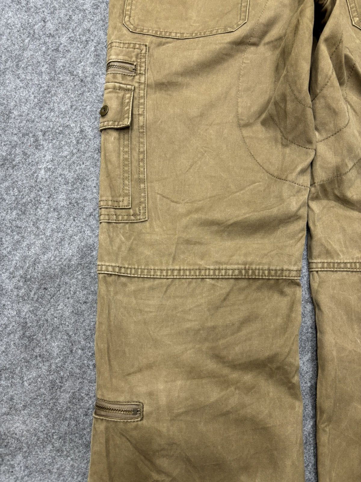 ABAHOUSE 💥Multipockets💥Sick Style Military Abahouse Cargo Pant F639 Size US 33 - 15 Thumbnail