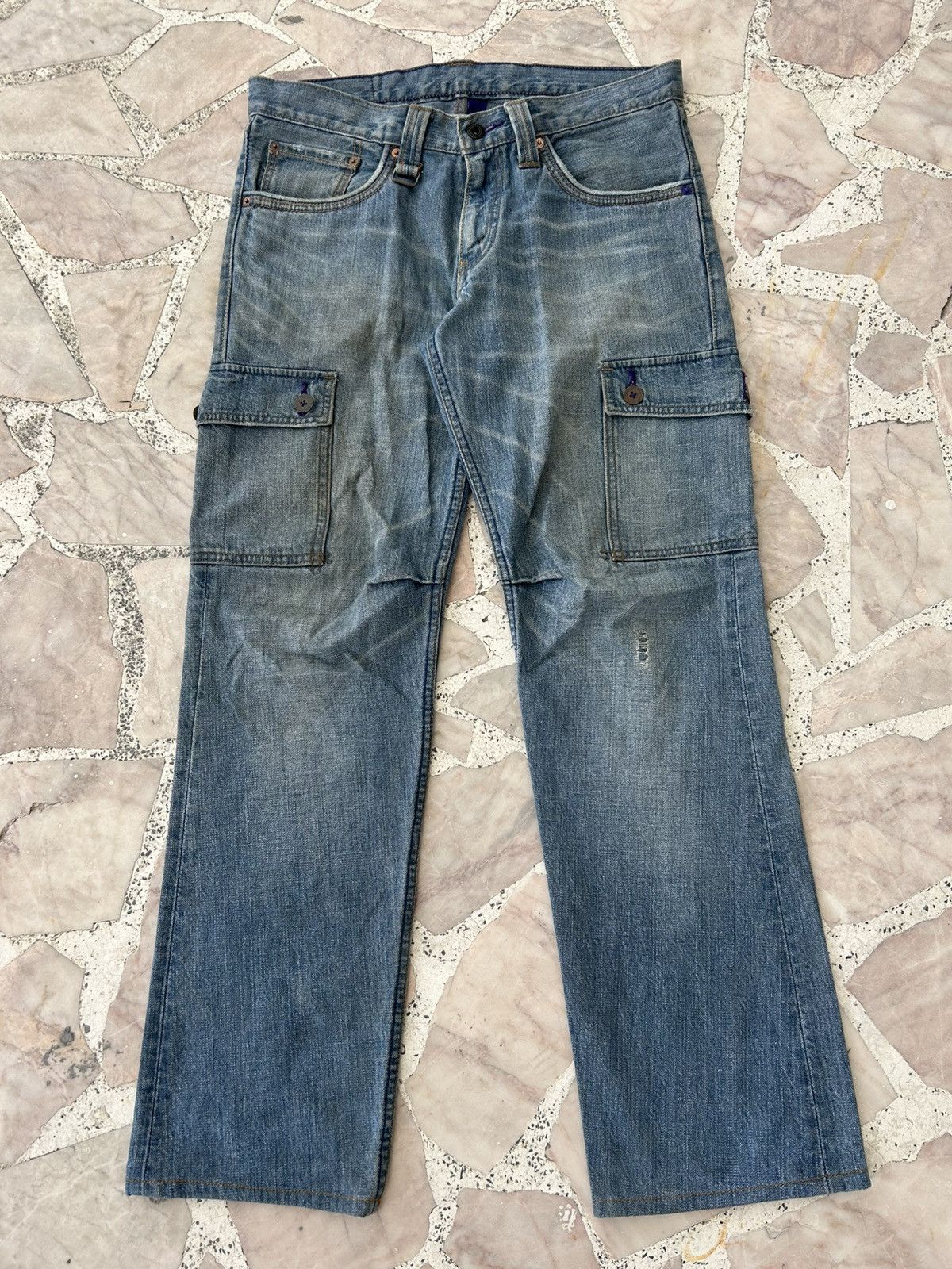 Levi's Levis Cargo 708 Vintage Denim Size US 30 / EU 46 - 1 Thumbnail