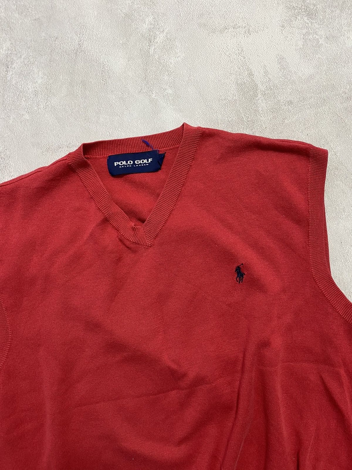 Polo Ralph Lauren Vintage 90s Polo Ralph Lauren Knit Vest Size US M / EU 48-50 / 2 - 3 Thumbnail