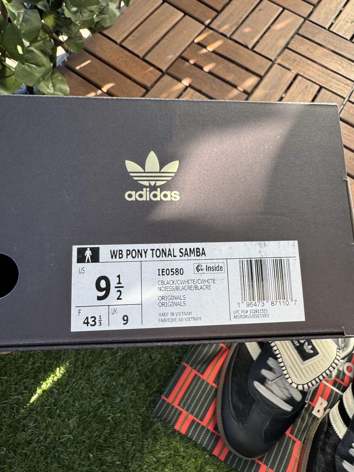 Adidas × Wales Bonner Adidas x Wales Bonner Samba Pony Tonal Core Black Size US 9.5 / EU 42-43 - 12 Thumbnail