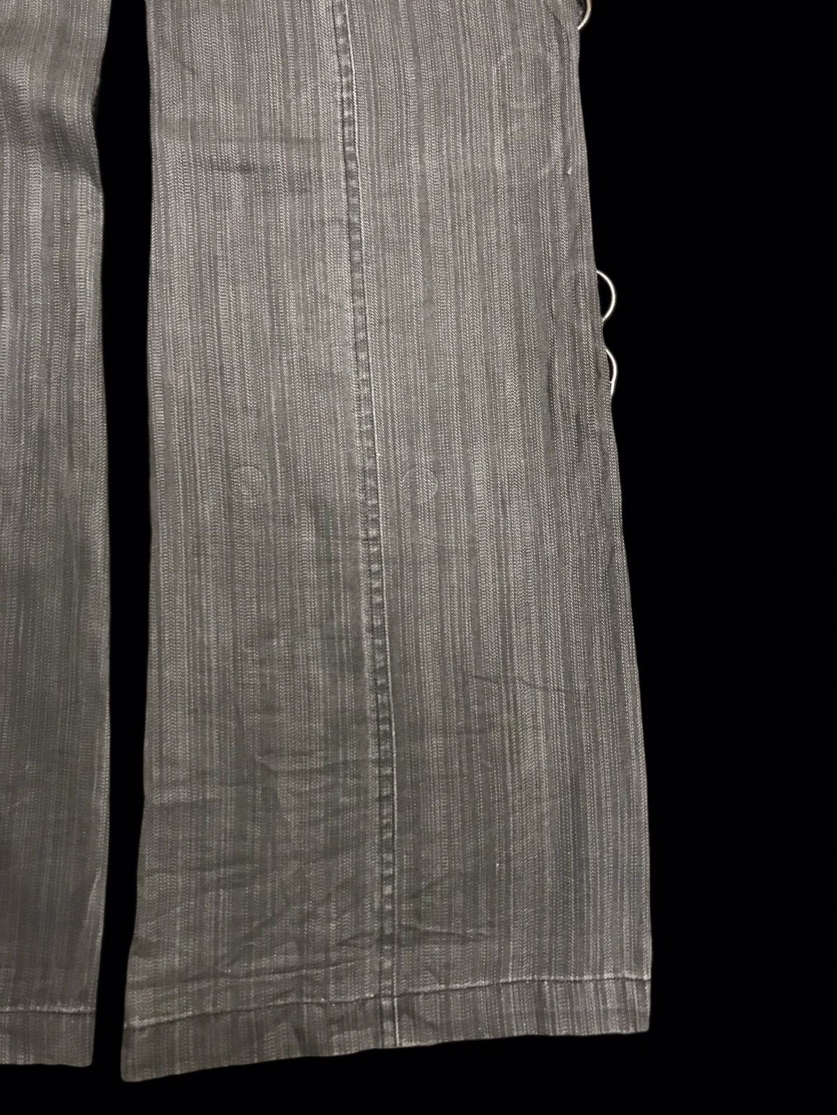 Japanese Brand 💥HAKAMA FLARE💥DAILY NEWS MULTIPOCKET HAKAMA RING PANT F389 Size US 31 - 16 Thumbnail