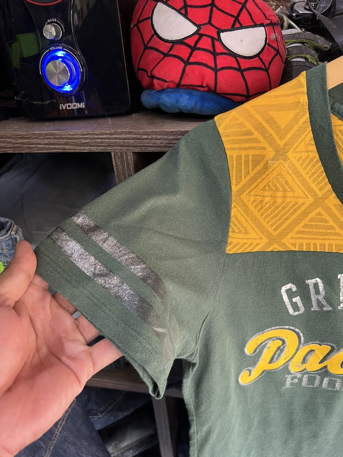 NFL 🔥NFL Green Bay Packers V Neck Tees Size US S / EU 44-46 / 1 - 8 Thumbnail
