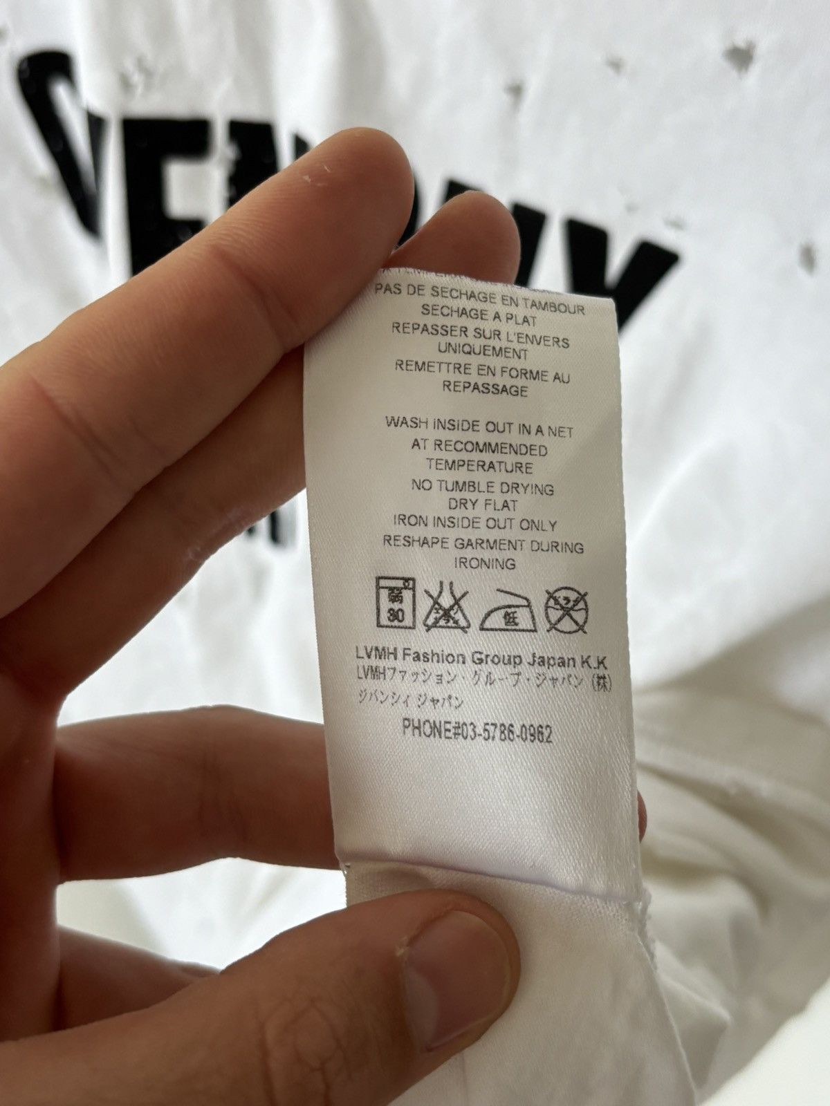 Givenchy Givenchy Oversized Distressed T-Shirt Size US XS / EU 42 / 0 - 9 Thumbnail