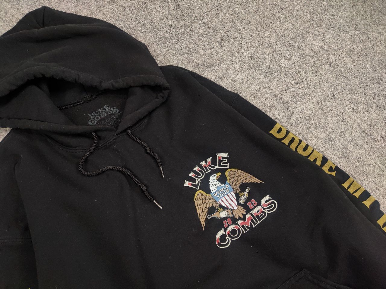 Other Luke Combs world tour America Vintage Style Logo Hoodie Size US M / EU 48-50 / 2 - 11 Thumbnail