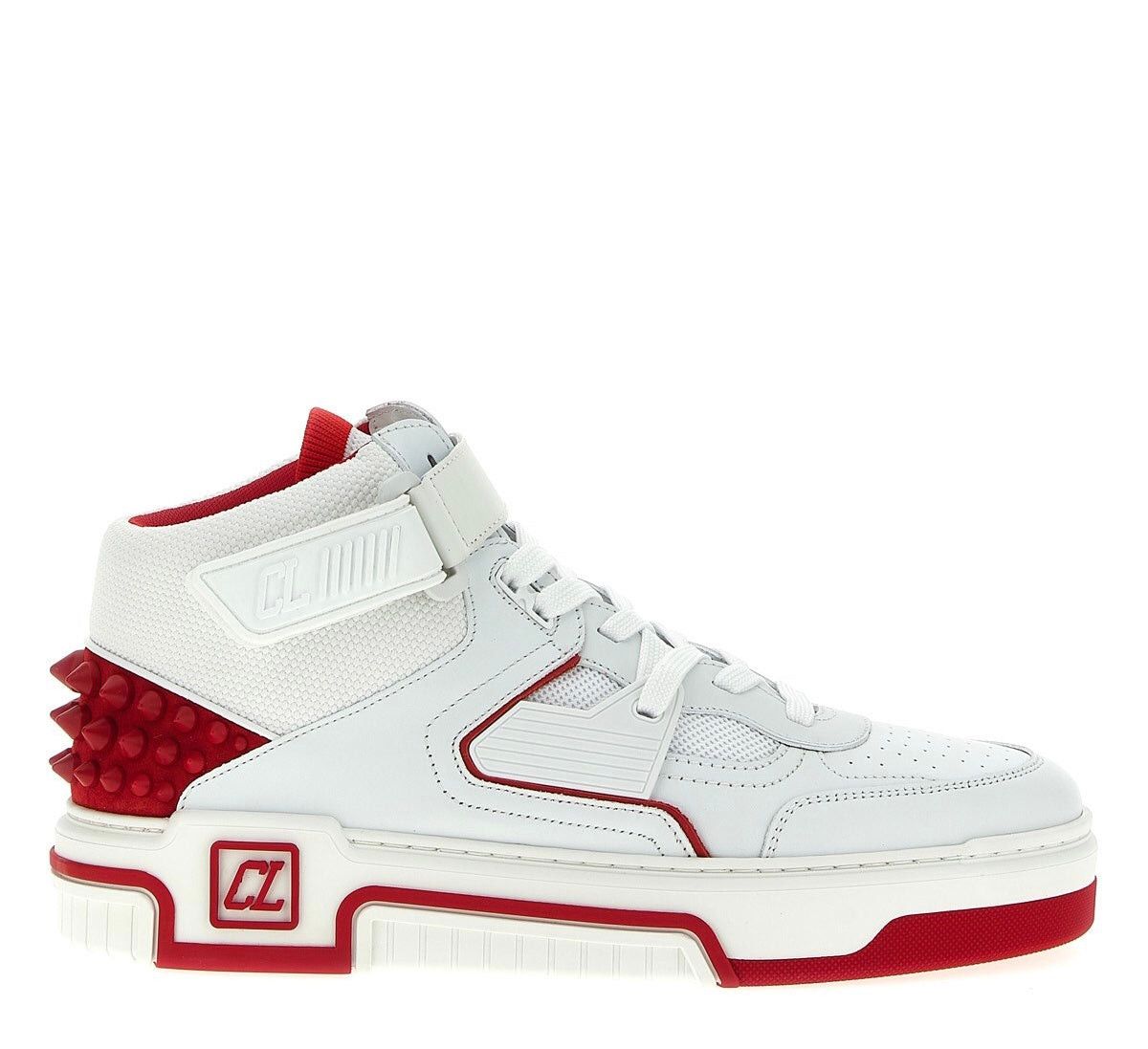 image of Christian Louboutin Astroloubi Cl Sneakers Size 41 in White, Men's
