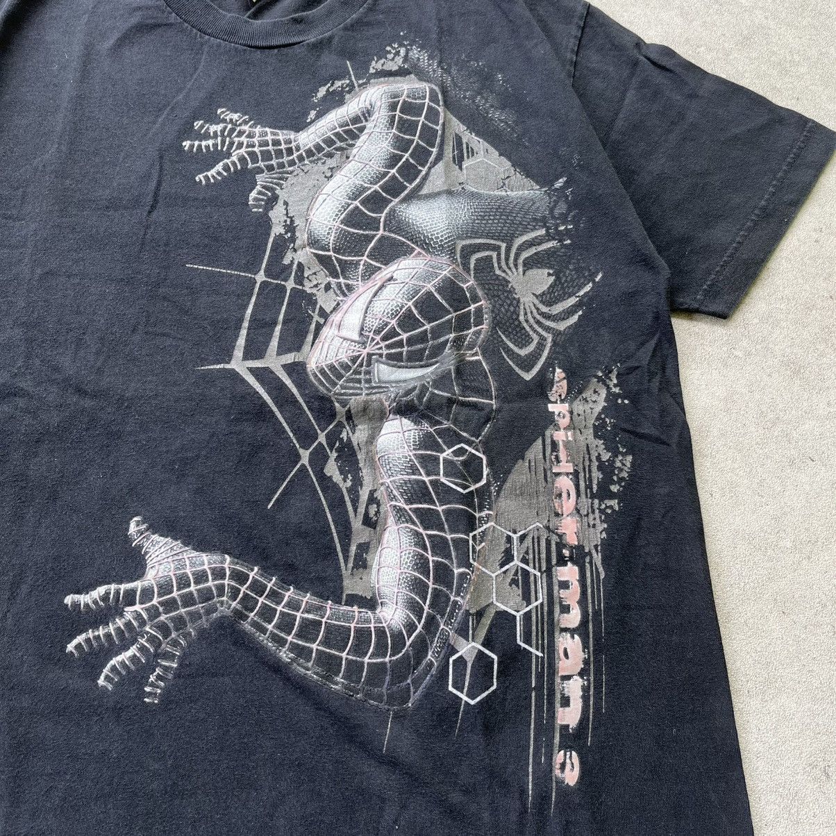 Vintage Vtg Spyder-man 3 Movie T-Shirt Size US L / EU 52-54 / 3 - 3 Thumbnail