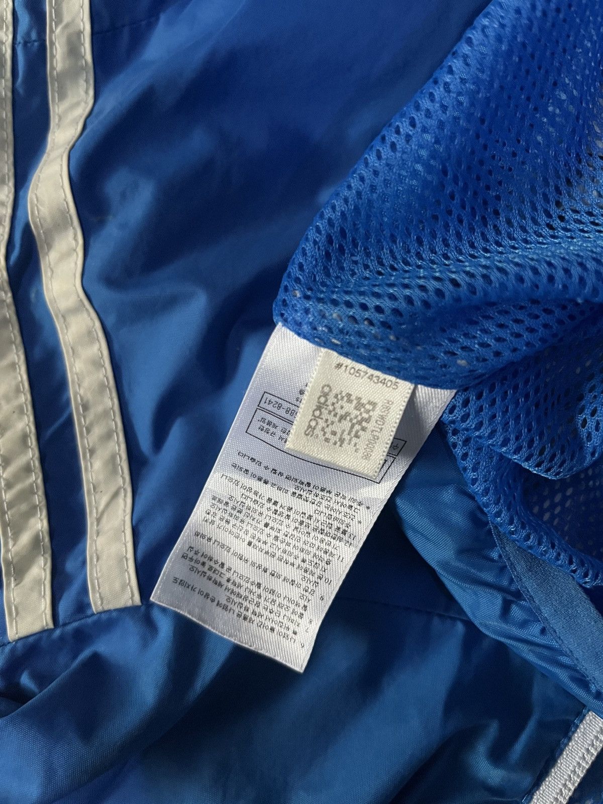 Adidas Super Rare Vintage AdidasJacket Windbreaker Blue Shell Cal Size US XL / EU 56 / 4 - 5 Thumbnail